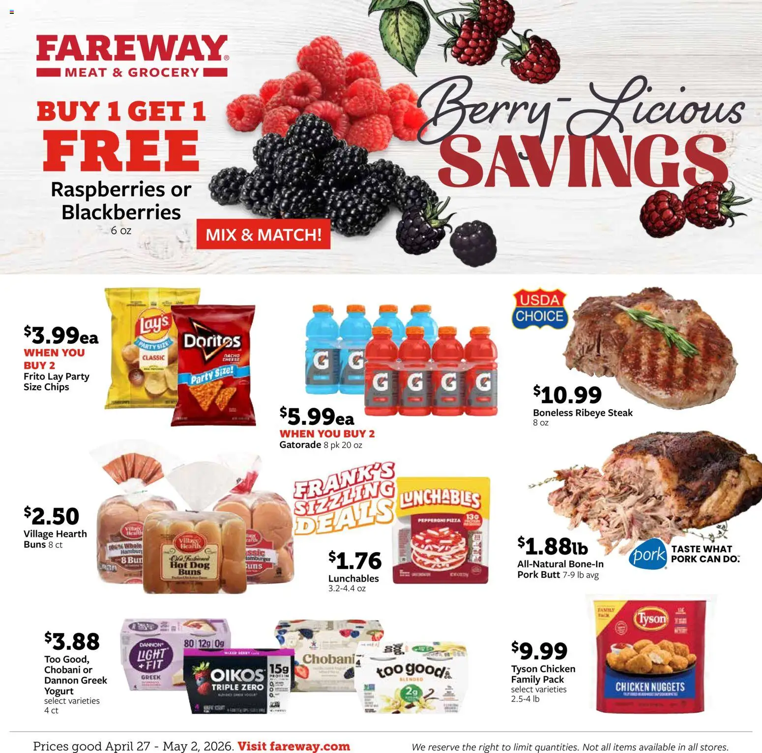 fareway - Fareway Weekly Ad - 04/27 - 05/02 2026