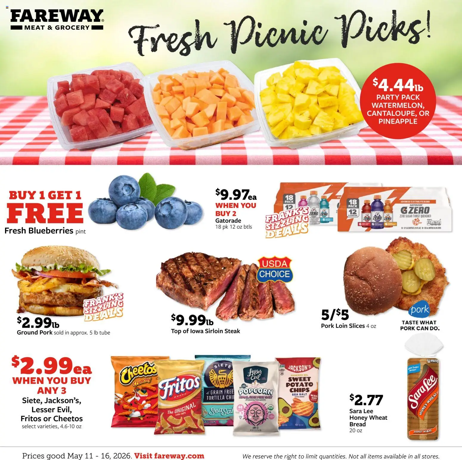 fareway - Fareway Weekly Ad - 05/11 - 05/16 2026