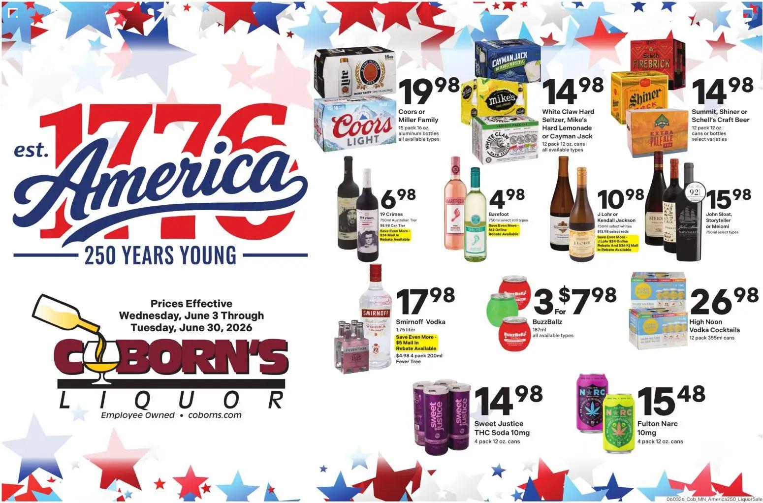 coborns - Coborn's Liquor Ad - 06/03 - 06/30 2026