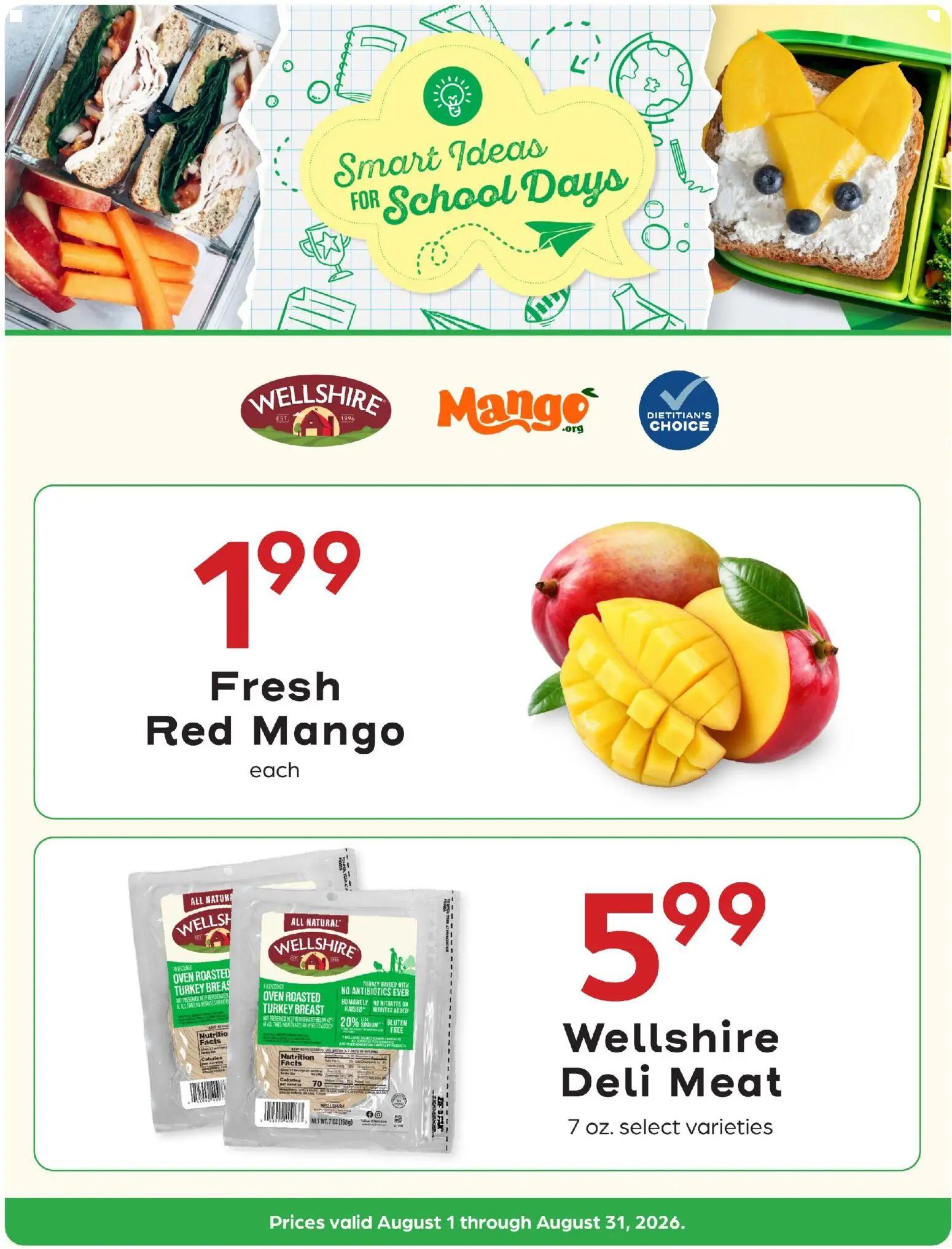 coborns - Coborn's Smart Ideas for School Days - 08/01 - 08/31 2026 - page: 1