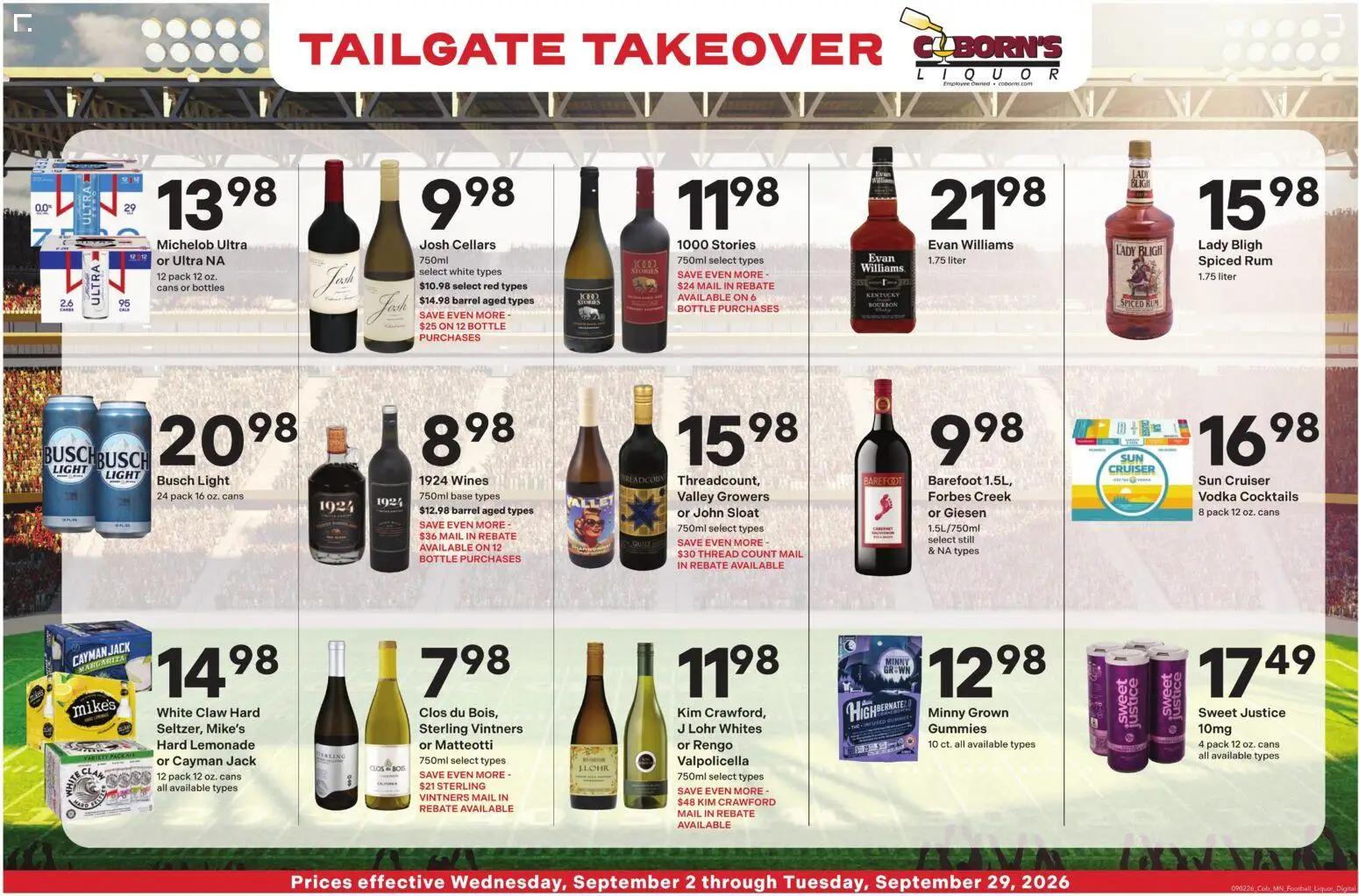 coborns - Coborn's Liquor Ad - 09/09 - 09/15 2026 - page: 3
