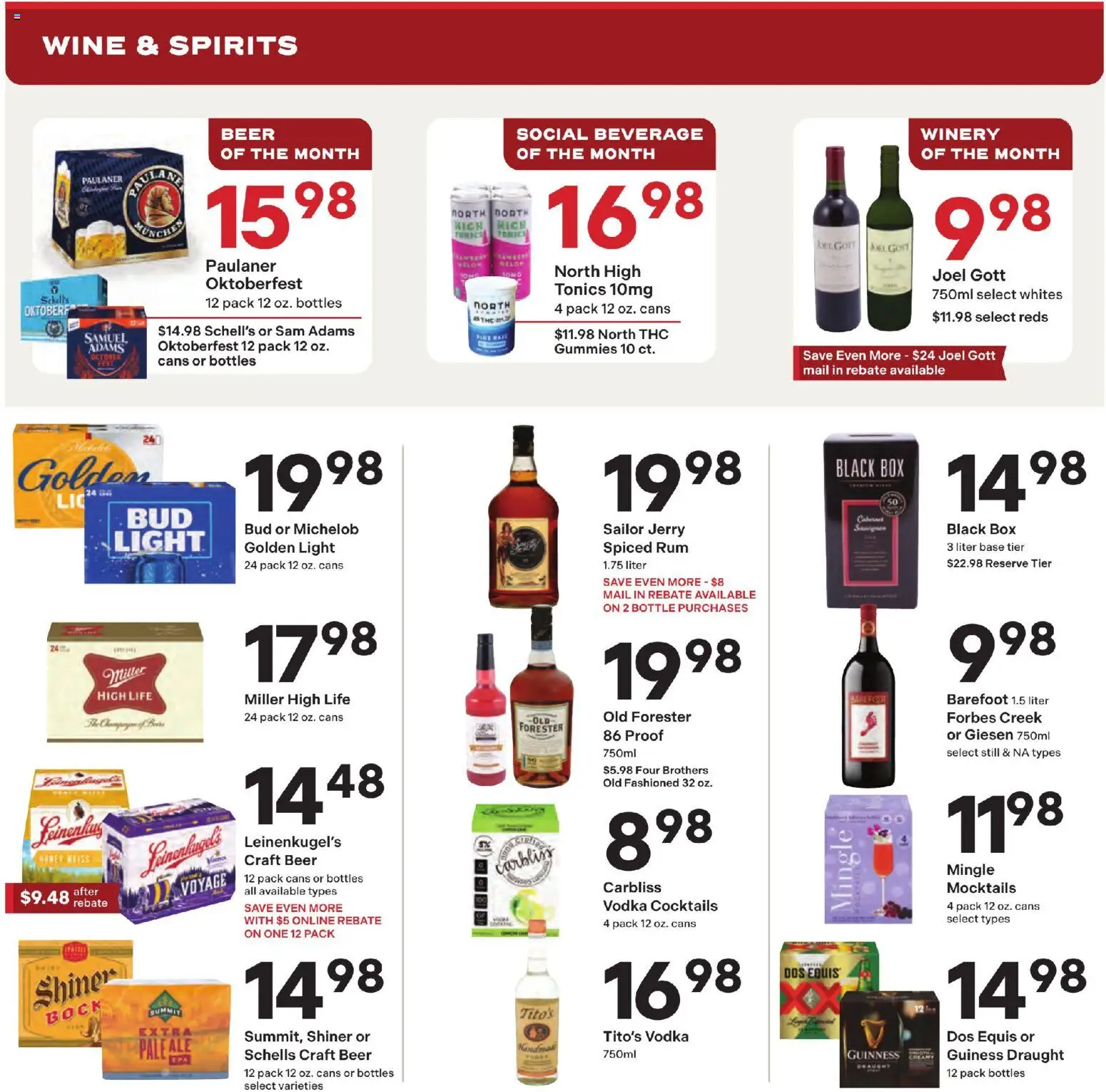 coborns - Coborn's Liquor Ad - 09/16 - 09/22 2026 - page: 1