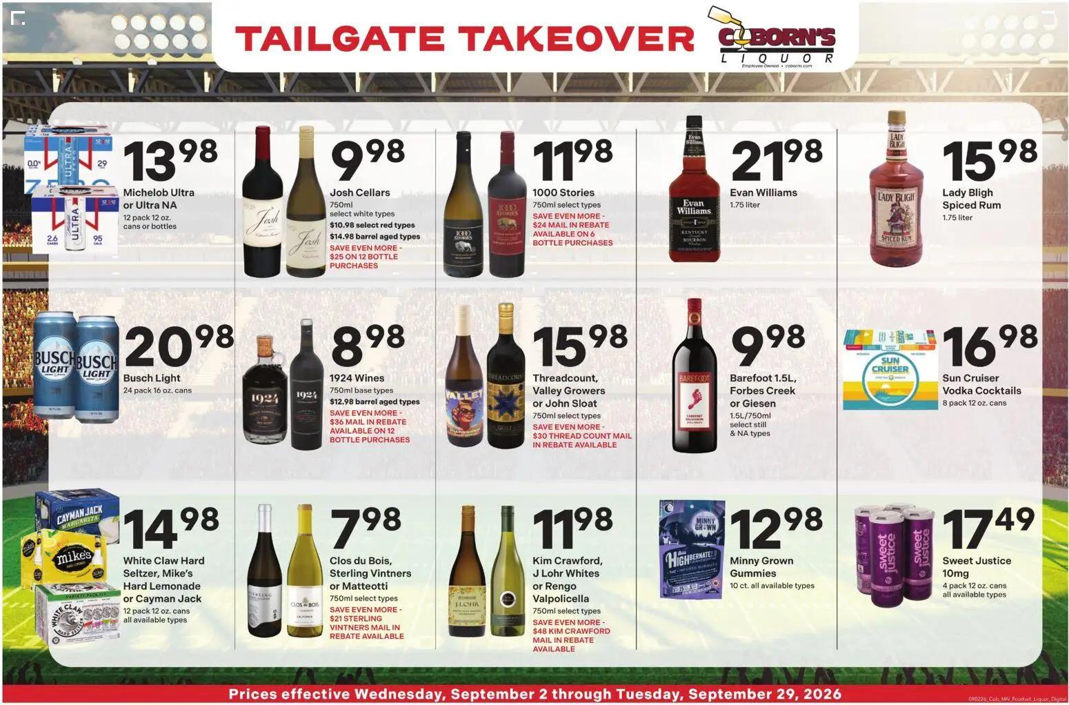 coborns - Coborn's Liquor Ad - 09/23 - 09/29 2026 - page: 3