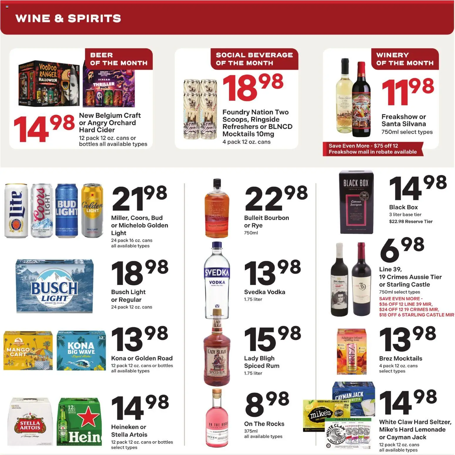 coborns - Coborn's Liquor Ad - 10/14 - 10/20 2026 - page: 1