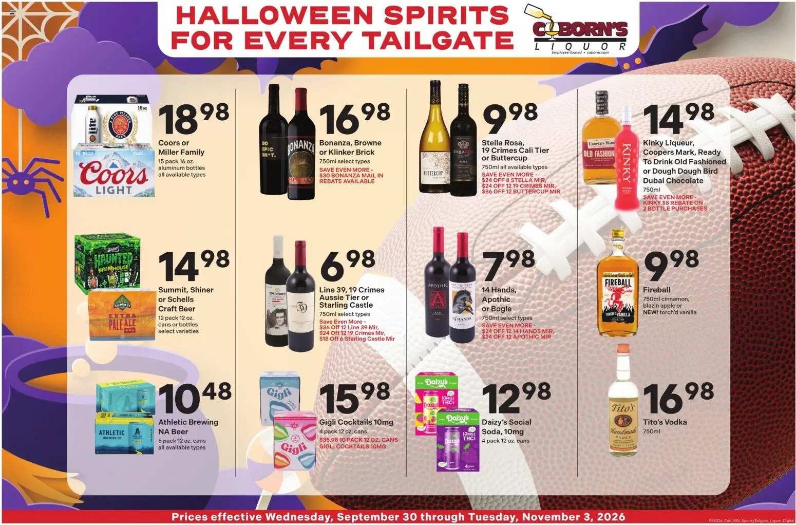 coborns - Coborn's Liquor Ad - 10/14 - 10/20 2026 - page: 2