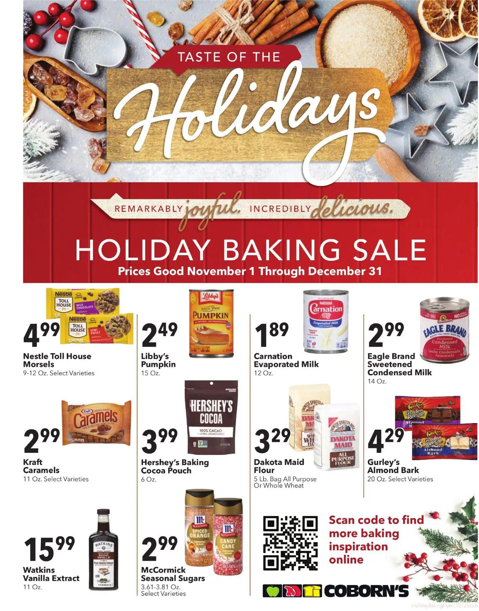 coborns - Coborn's Taste of the Holidays - 11/01 - 12/31 2025