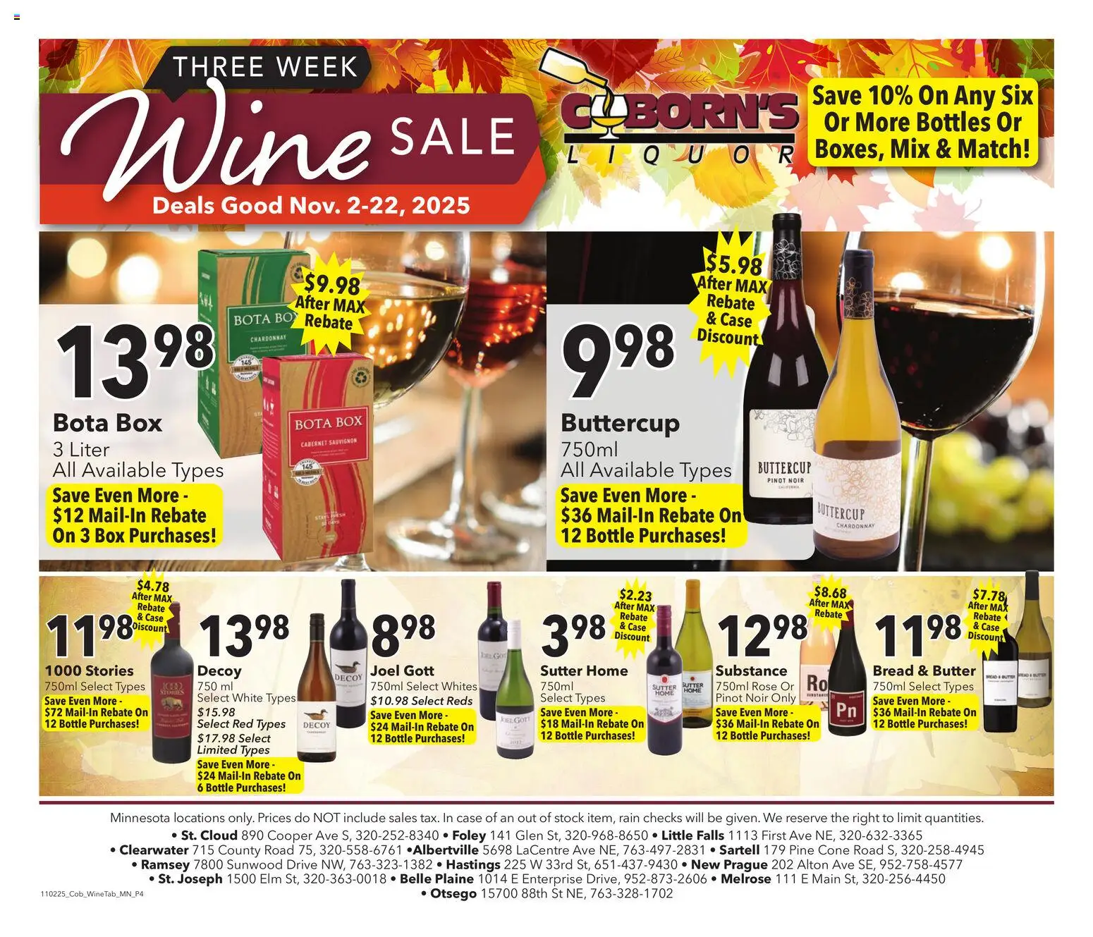 coborns - Coborn's Wine Sale - 11/02 - 11/22 2025 - page: 4