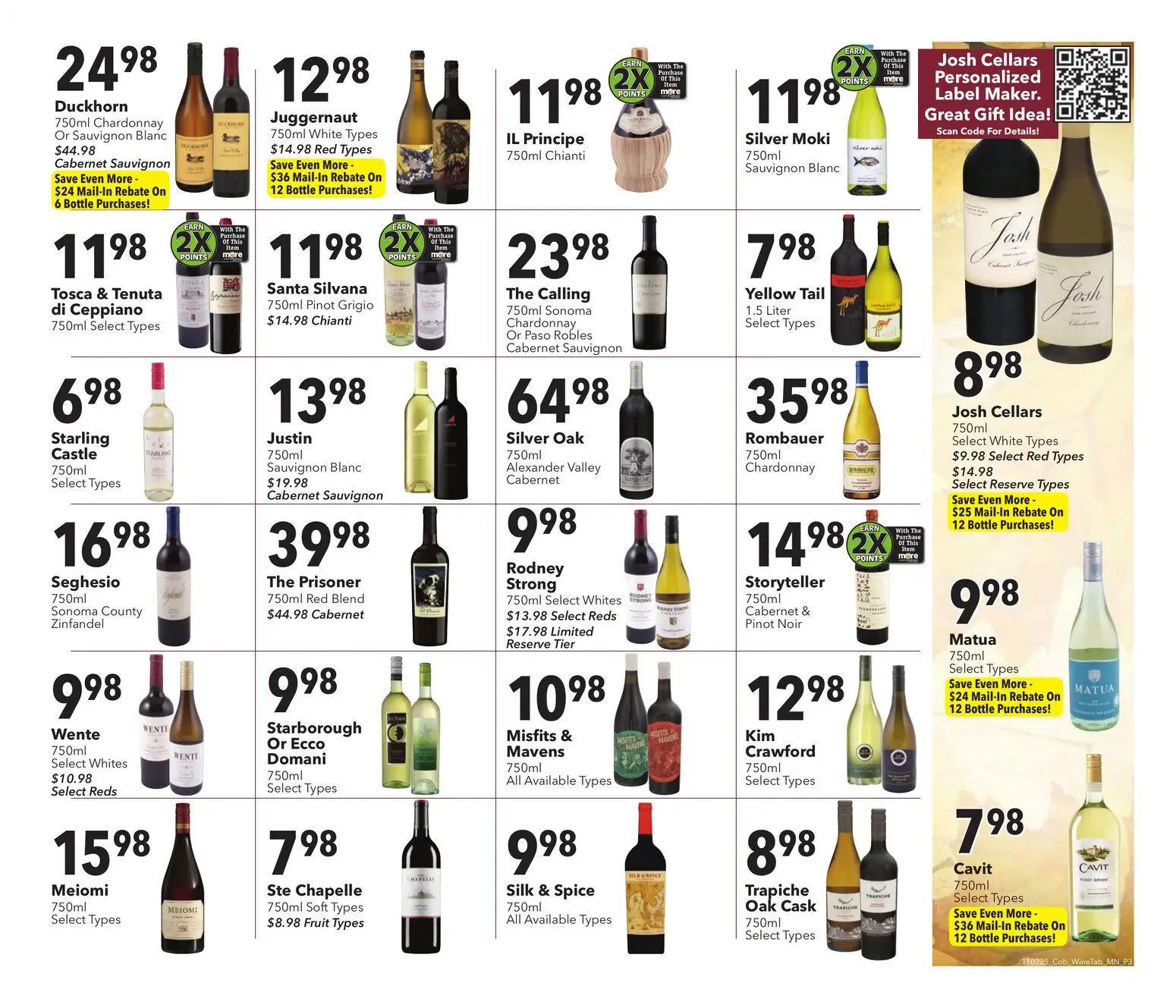 coborns - Coborn's Wine Sale - 11/02 - 11/22 2025 - page: 3