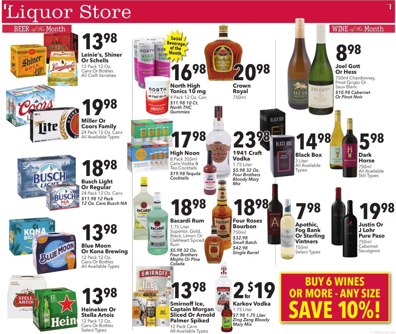 coborns - Coborn's Liquor Ad - 11/12 - 11/18 2025