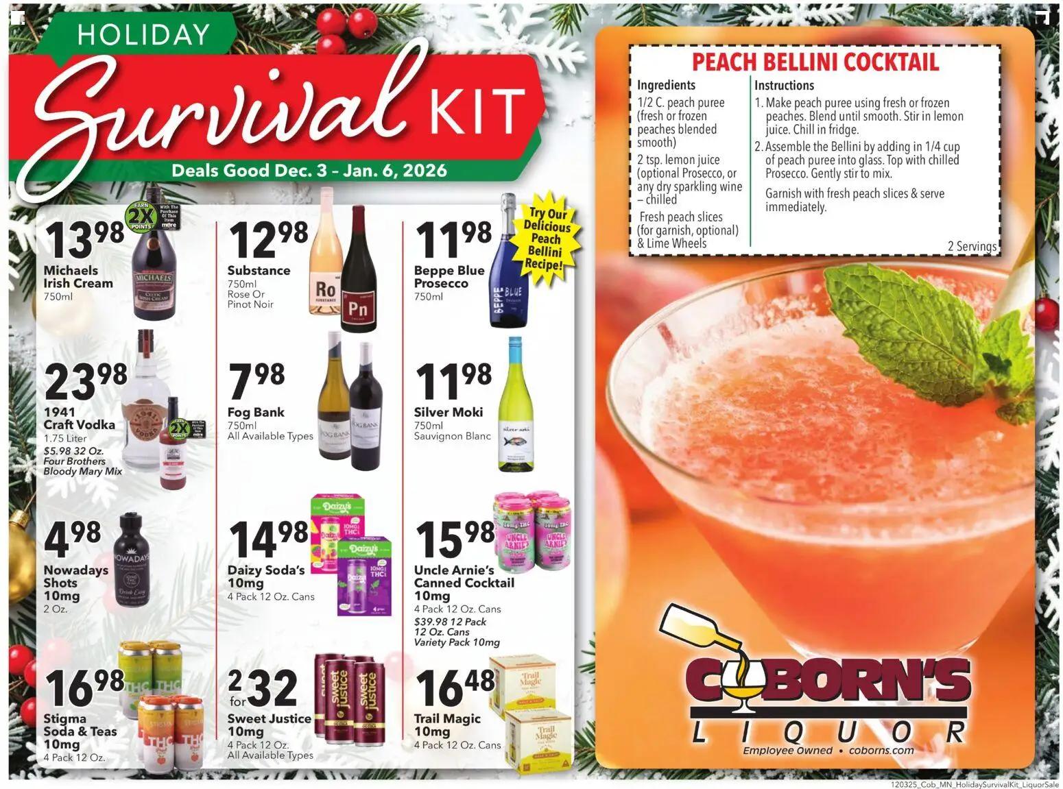 coborns - Coborn's Liquor Ad - 12/02/2025 - 01/06/2026 2025