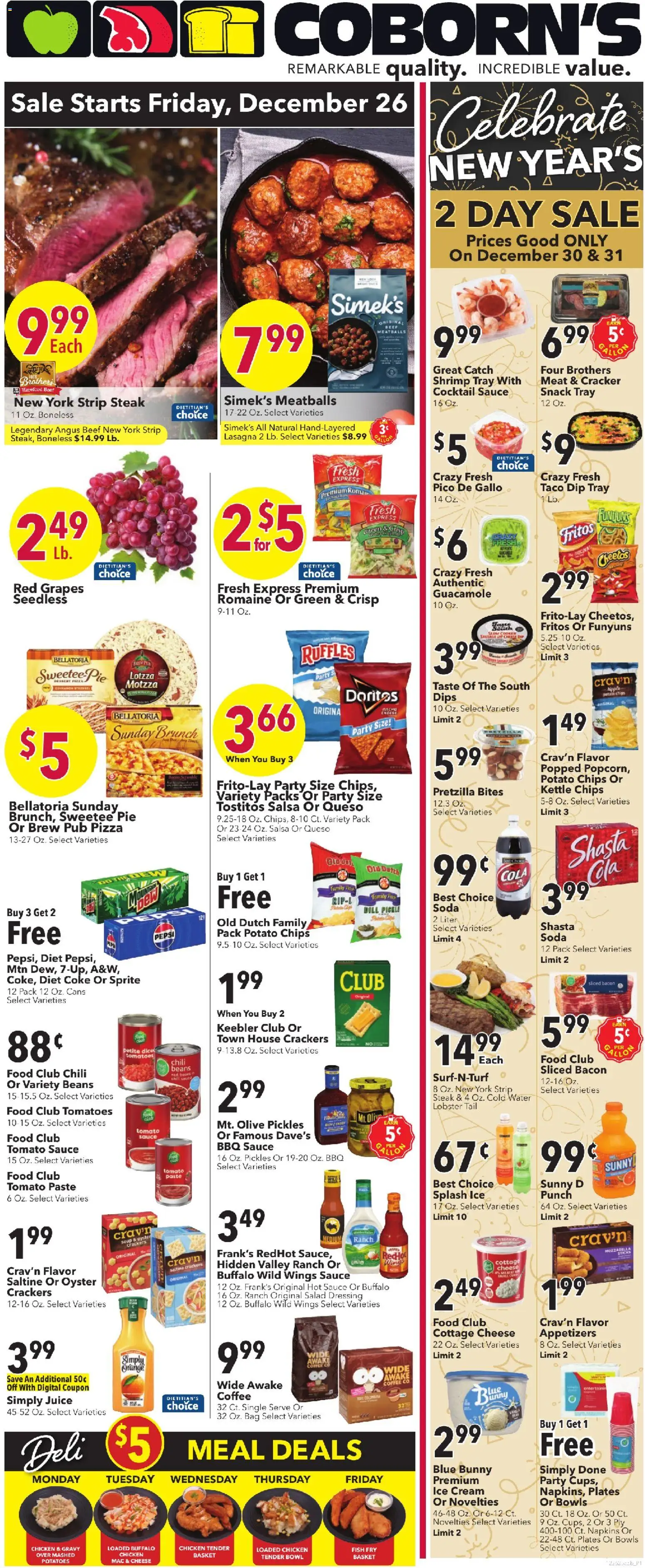 coborns - Coborn's Weekly Ad - 12/26 - 12/30 2025