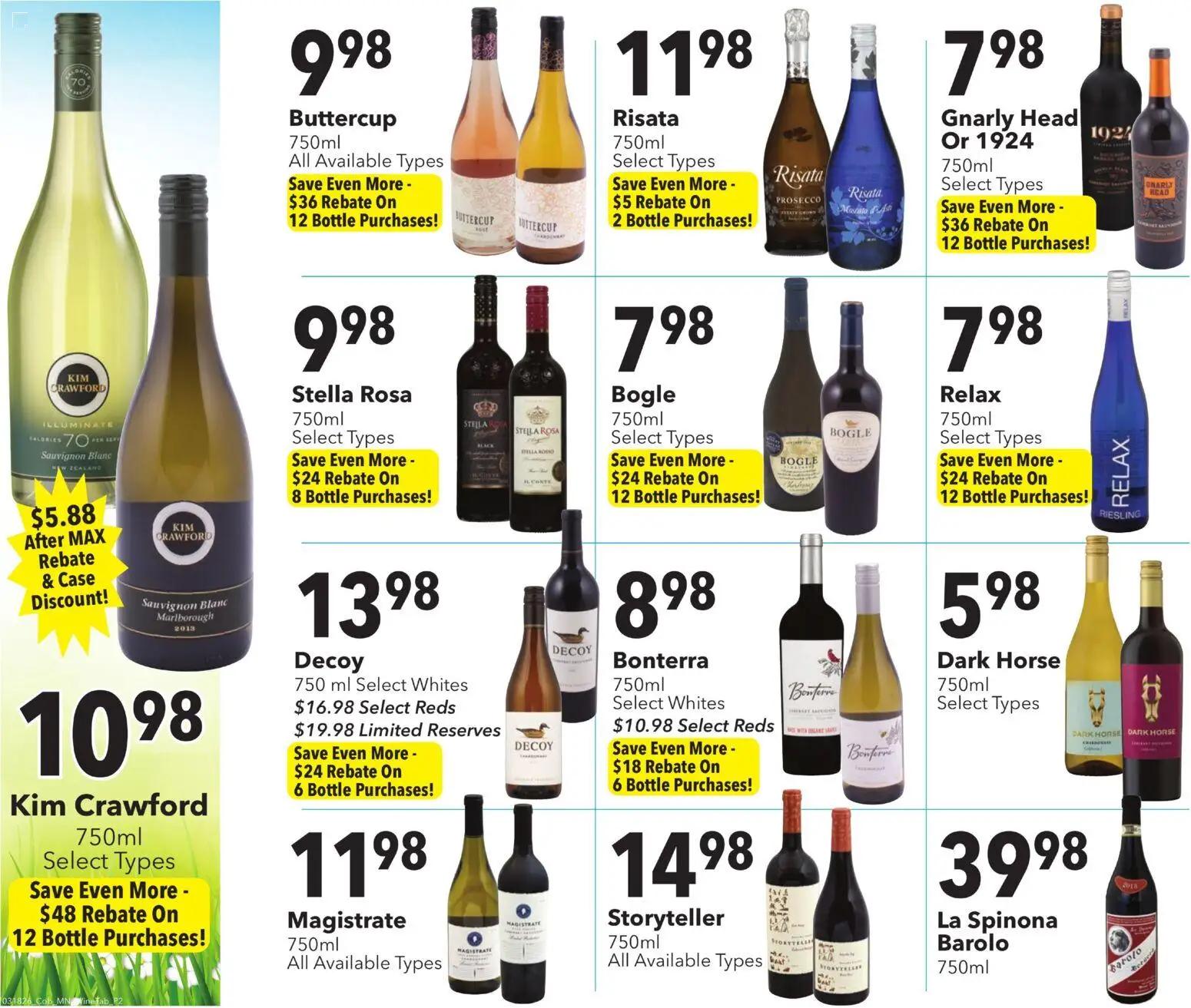 coborns - Coborn's Wine Sale - 03/18 - 04/05 2026 - page: 2