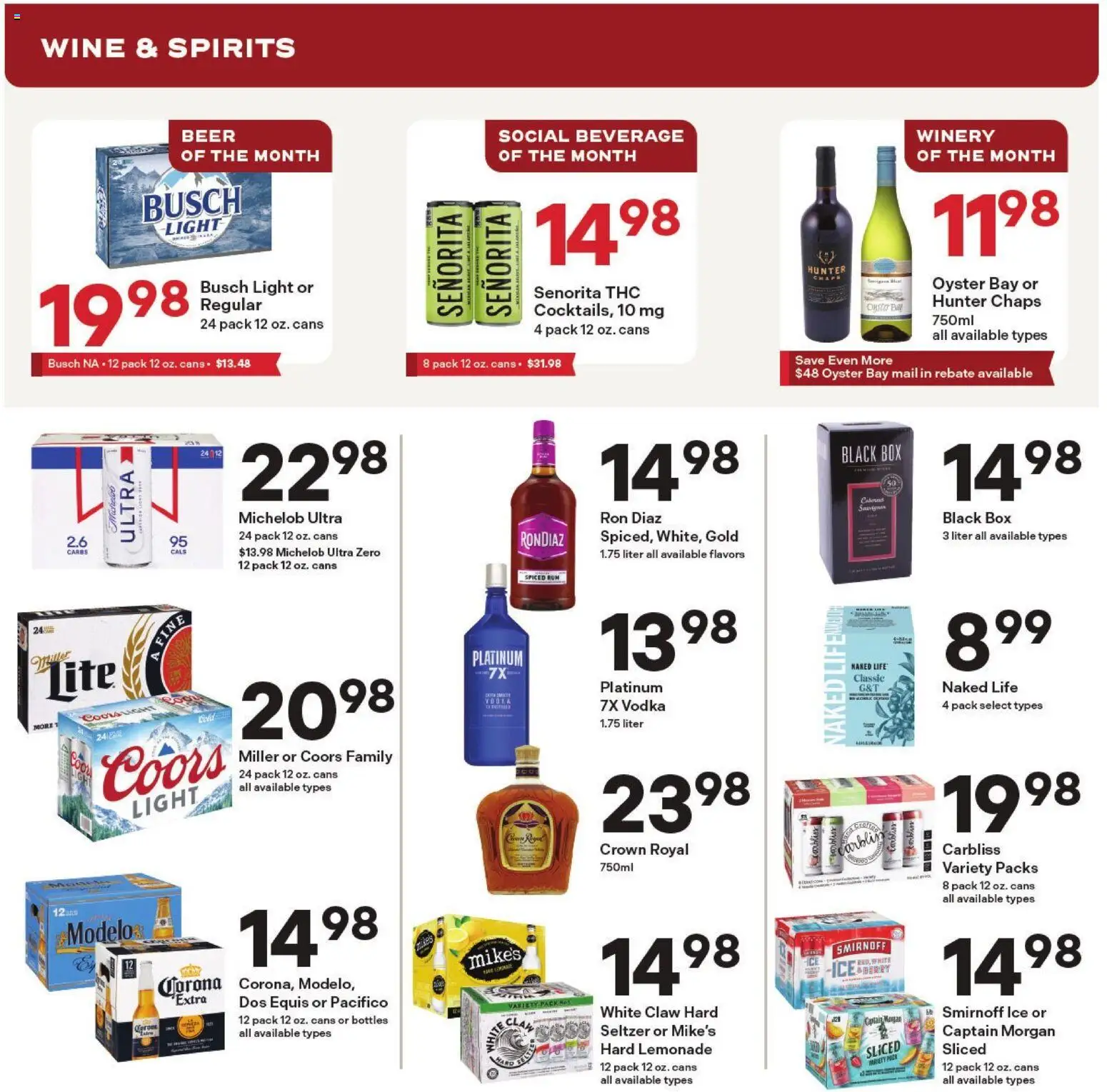 coborns - Coborn's Alcohol Ad - 04/29 - 05/05 2026 - page: 1