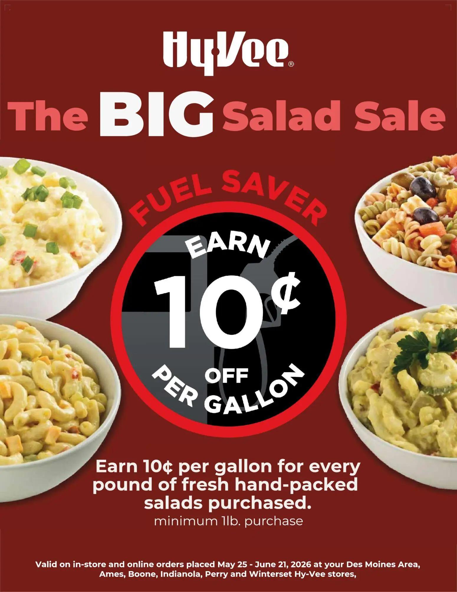 hyvee - HyVee The BIG Salad Sale - 05/25 - 06/21 2026 - page: 1