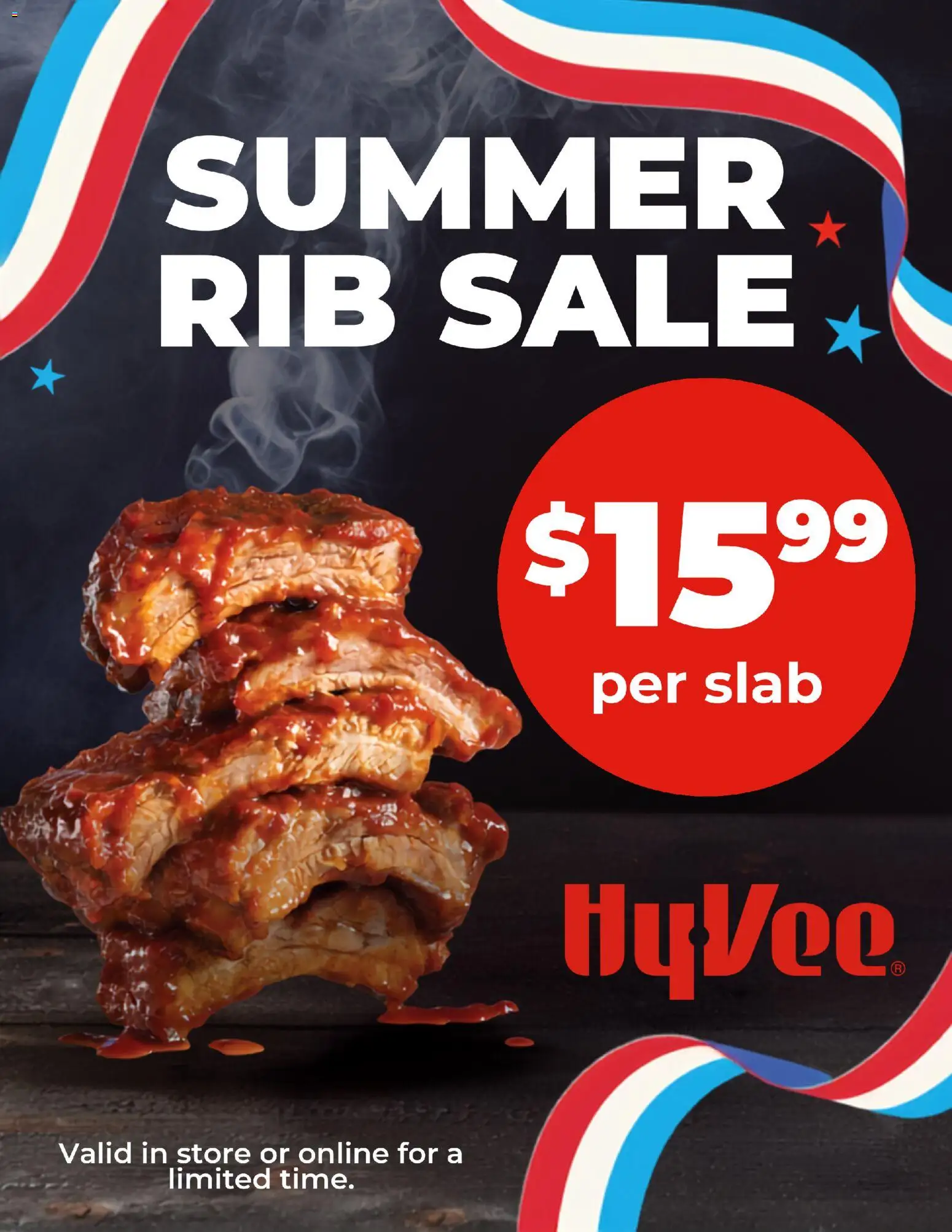 hyvee - HyVee Summer Rib Fest - 06/09 - 09/07 2026
