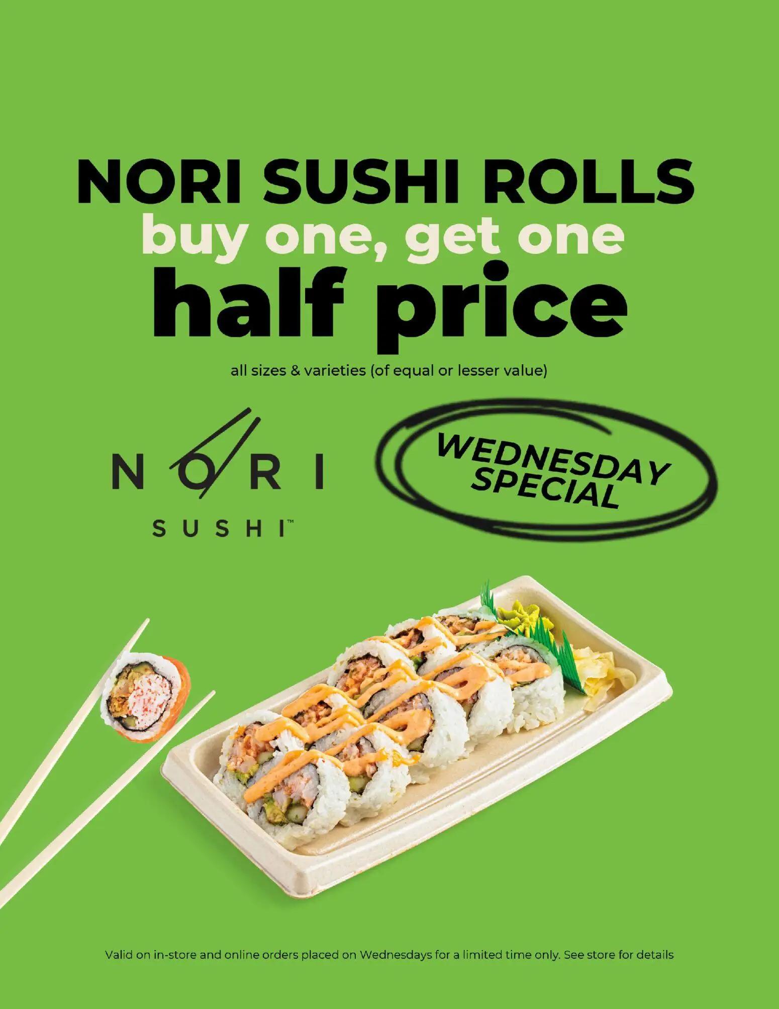 hyvee - HyVee Sushi Deal - 06/02 - 06/29 2026