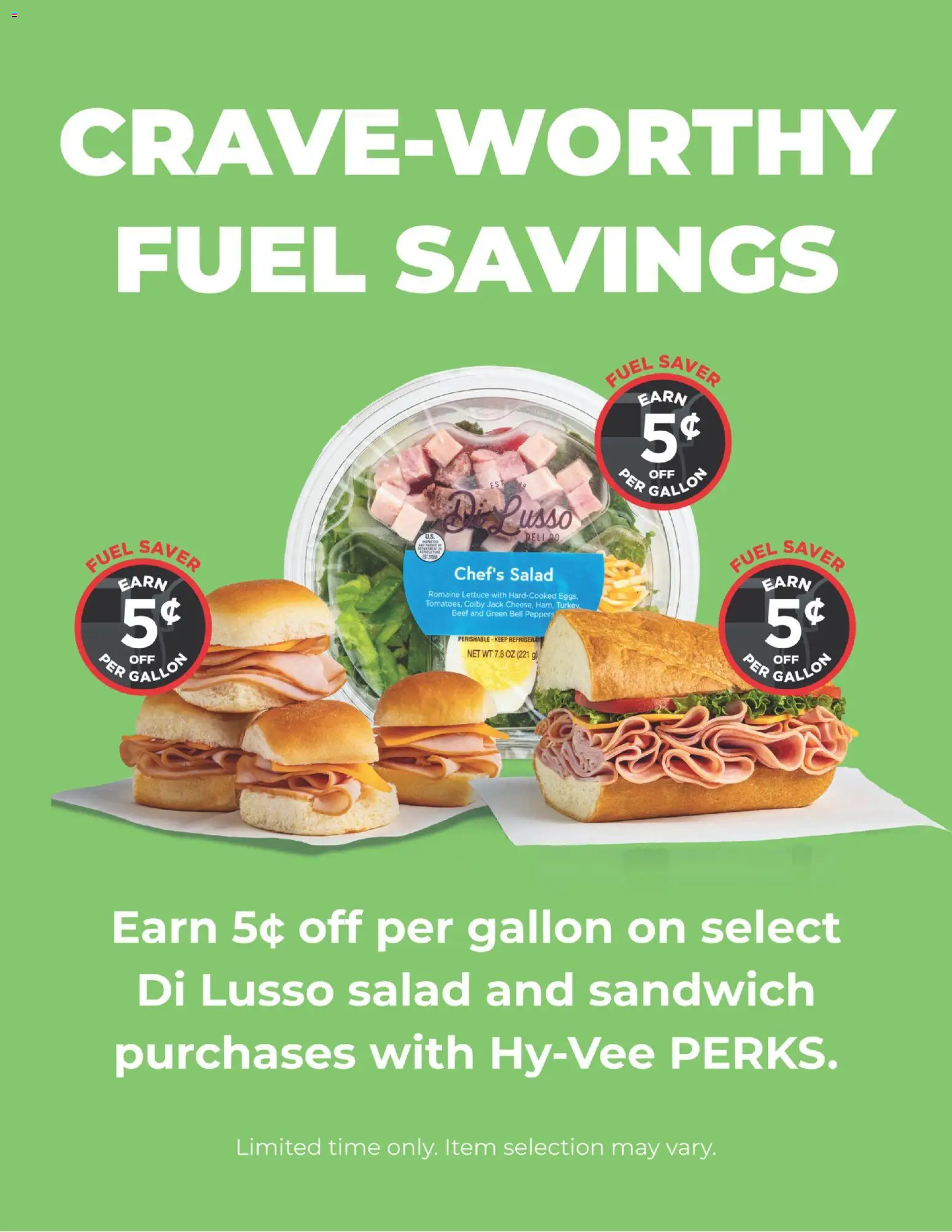 hyvee - HyVee Di Lusso Salads and Sandwiches - 07/01 - 07/31 2026
