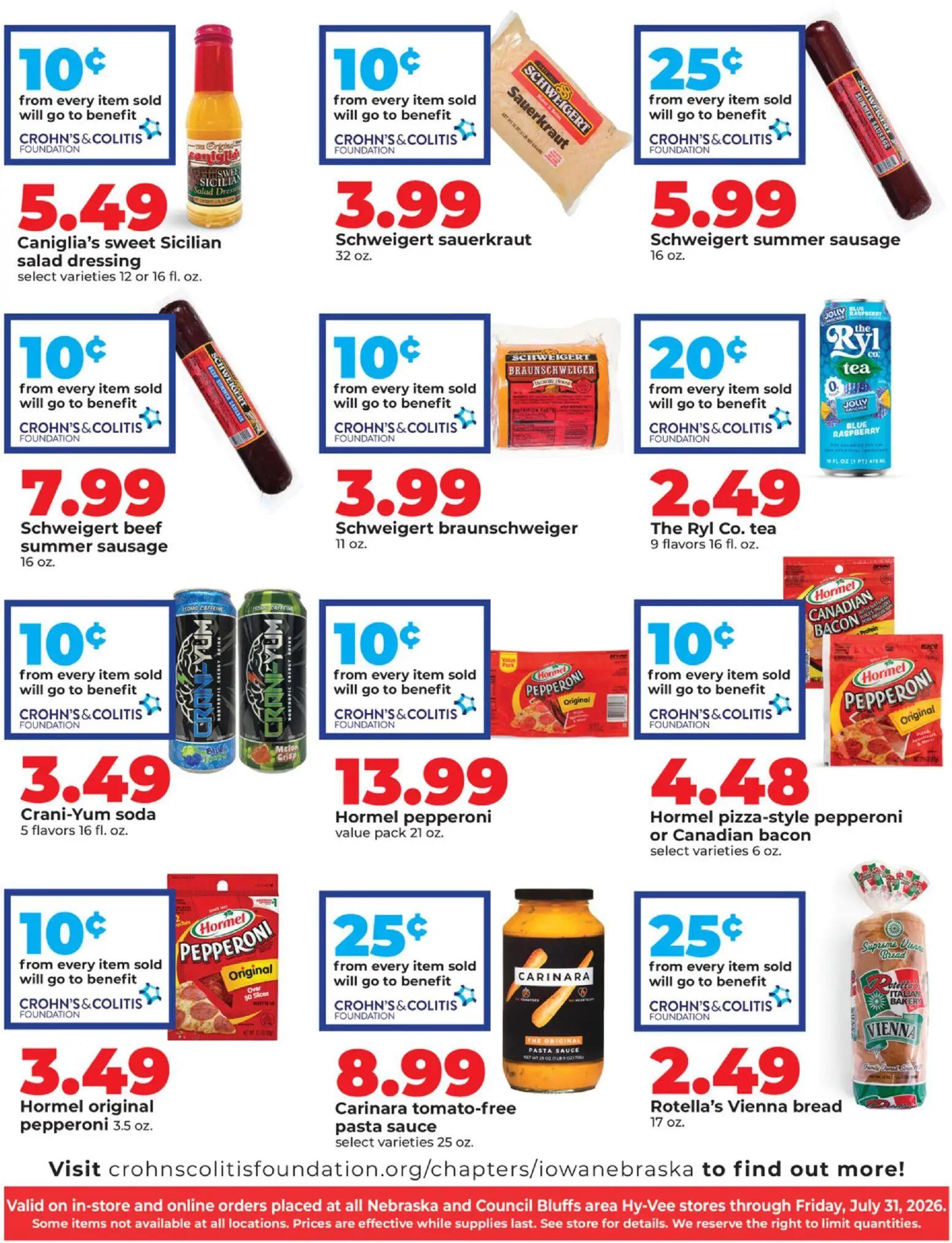 hyvee - HyVee CCF Flyer - 07/01 - 07/31 2026 - page: 2