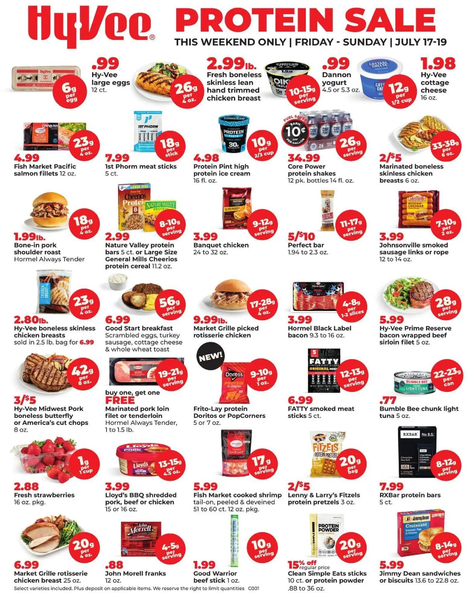 hyvee - HyVee Special Sales - 07/17 - 07/19 2026 - page: 1