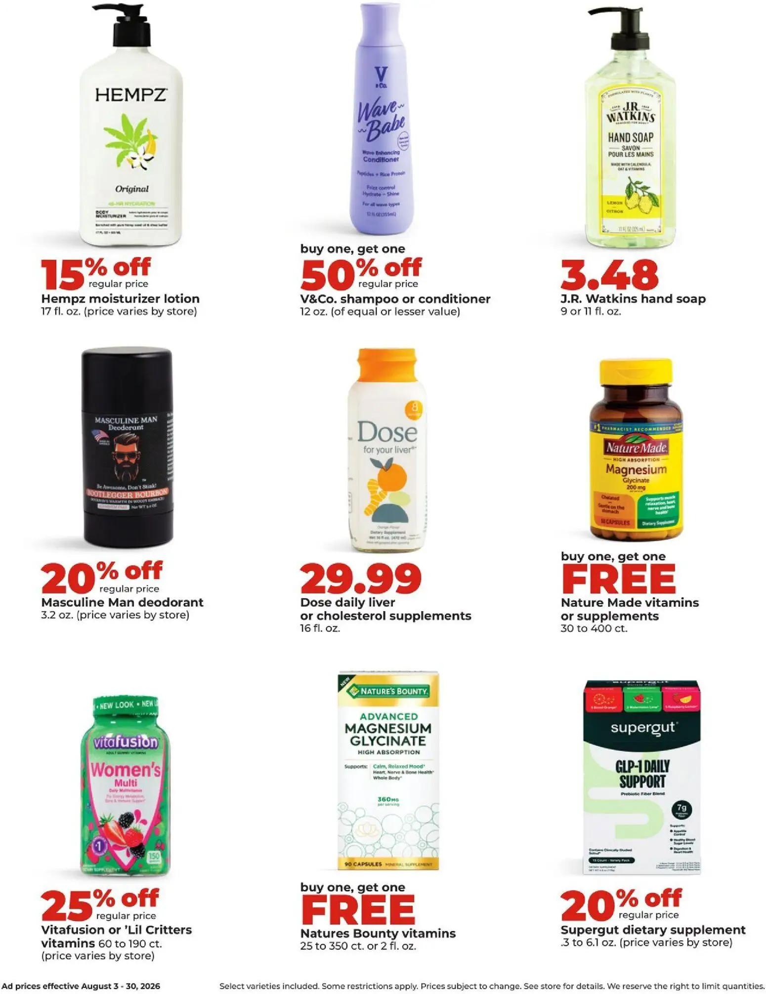 hyvee - HyVee Monthly Ad - 08/03 - 08/30 2026 - page: 27