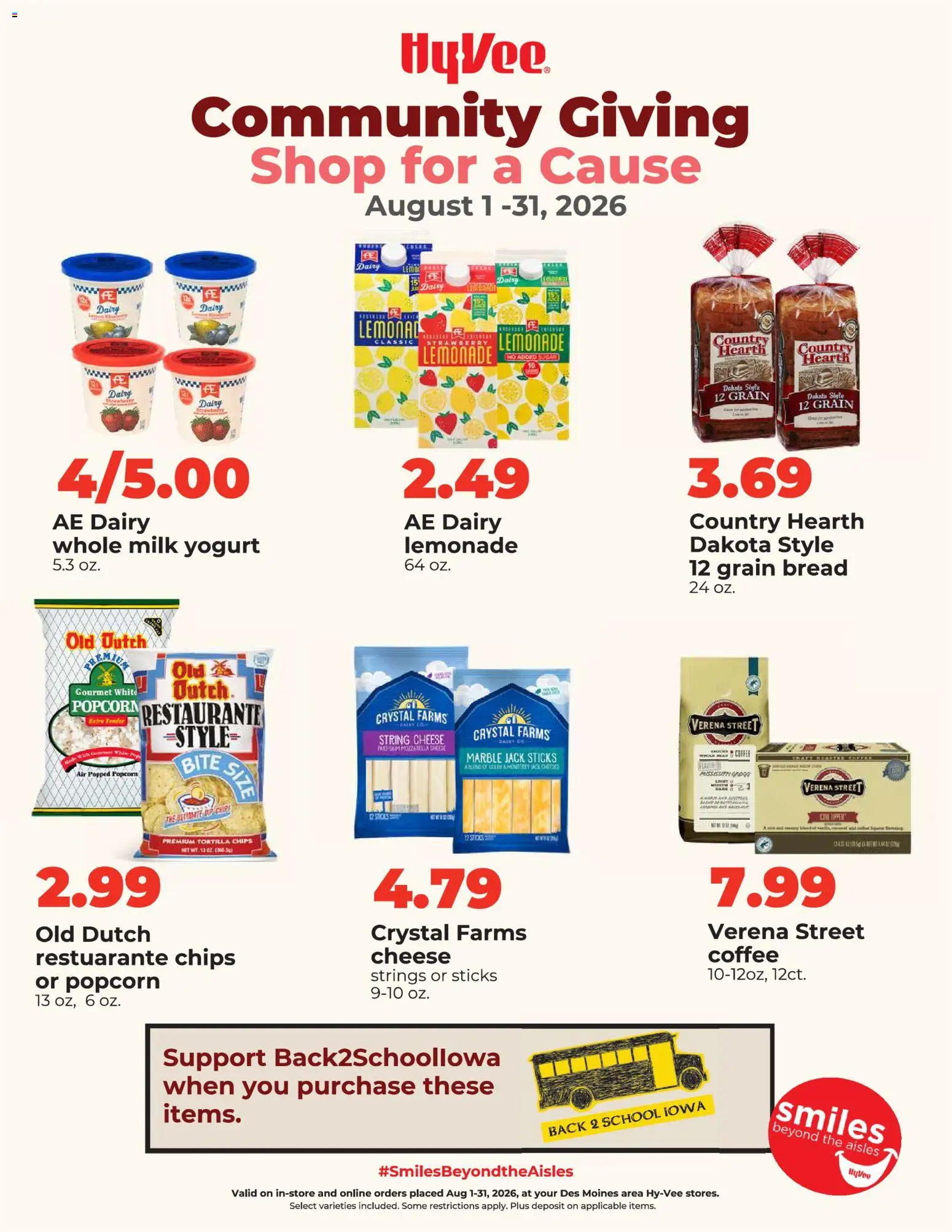 hyvee - HyVee August Specials - 08/01 - 08/31 2026