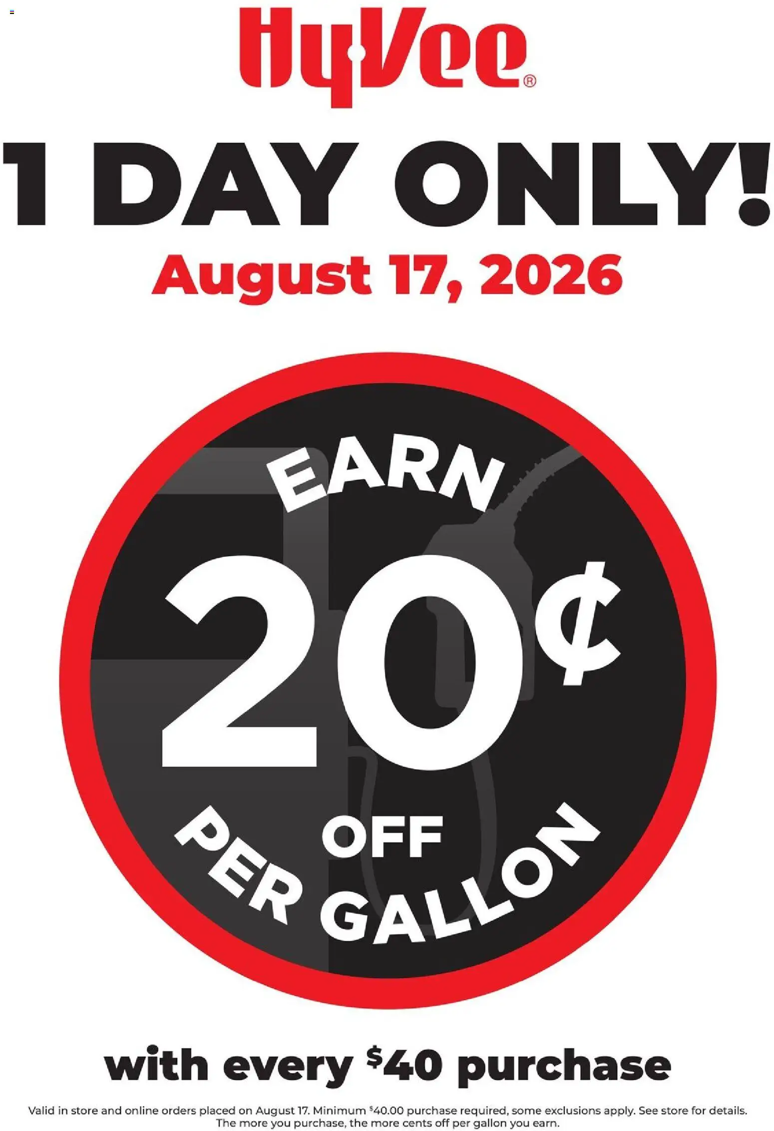 hyvee - HyVee Special Sales - 08/17 - 08/17 2026 - page: 1