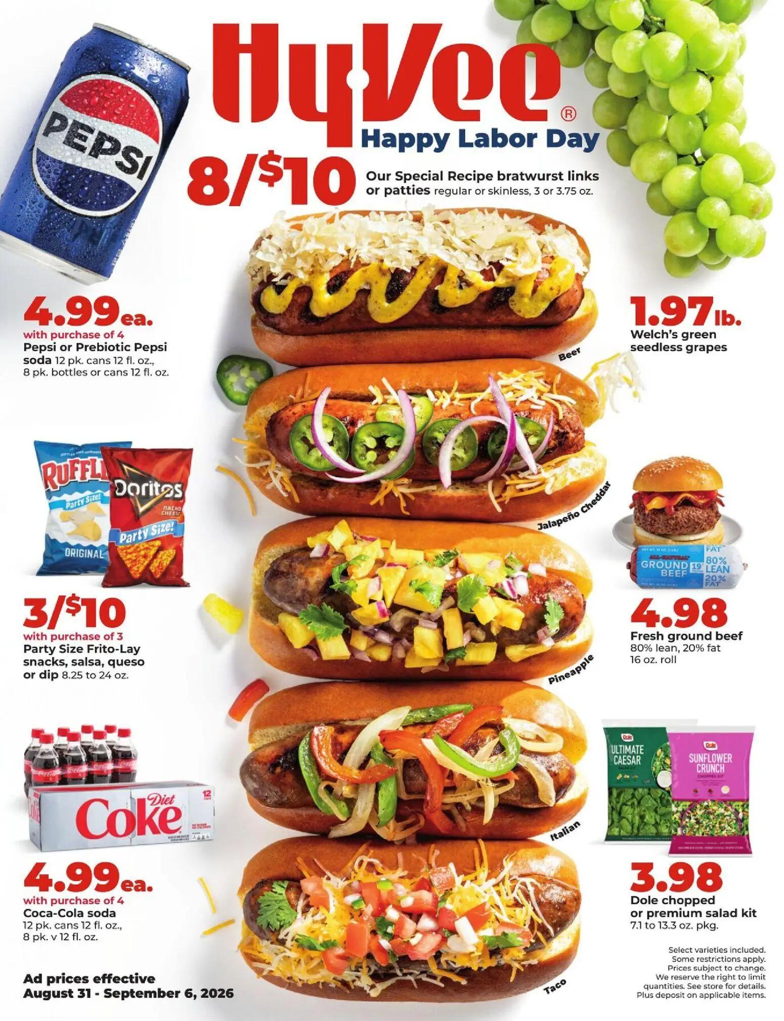 hyvee - HyVee Weekly Ad - 08/31 - 09/06 2026