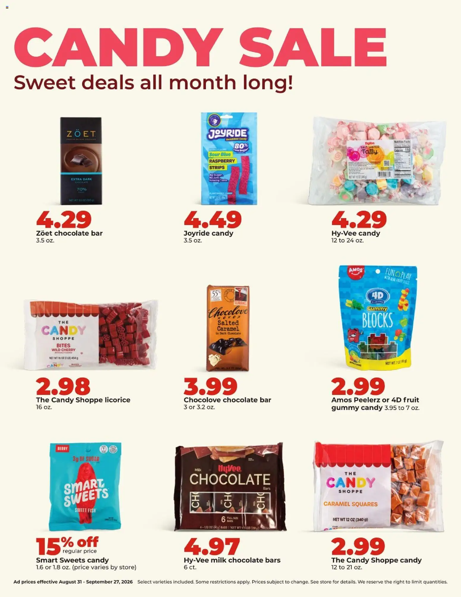 hyvee - HyVee Monthly Ad - 08/31 - 09/27 2026 - page: 15