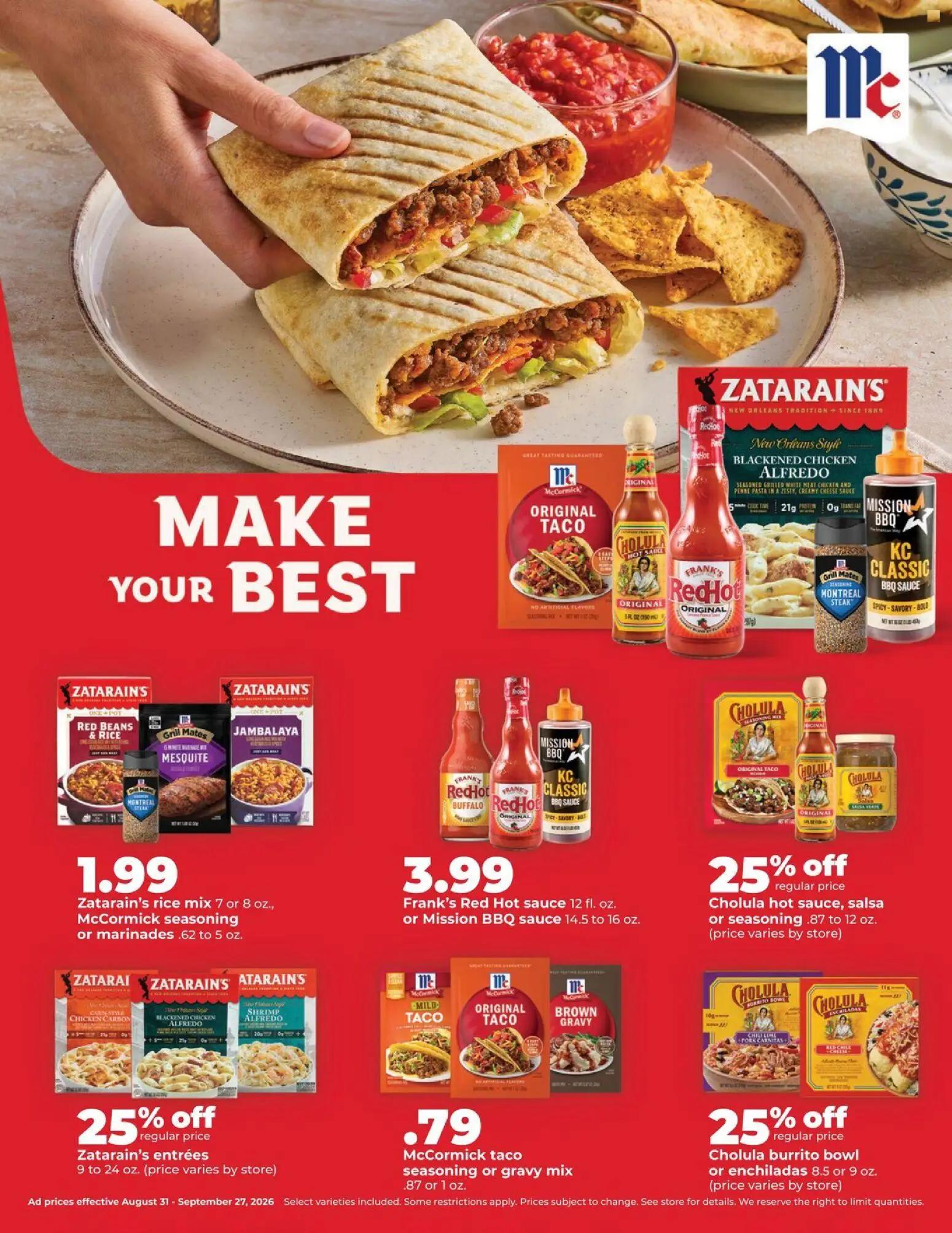 hyvee - HyVee Monthly Ad - 08/31 - 09/27 2026 - page: 11