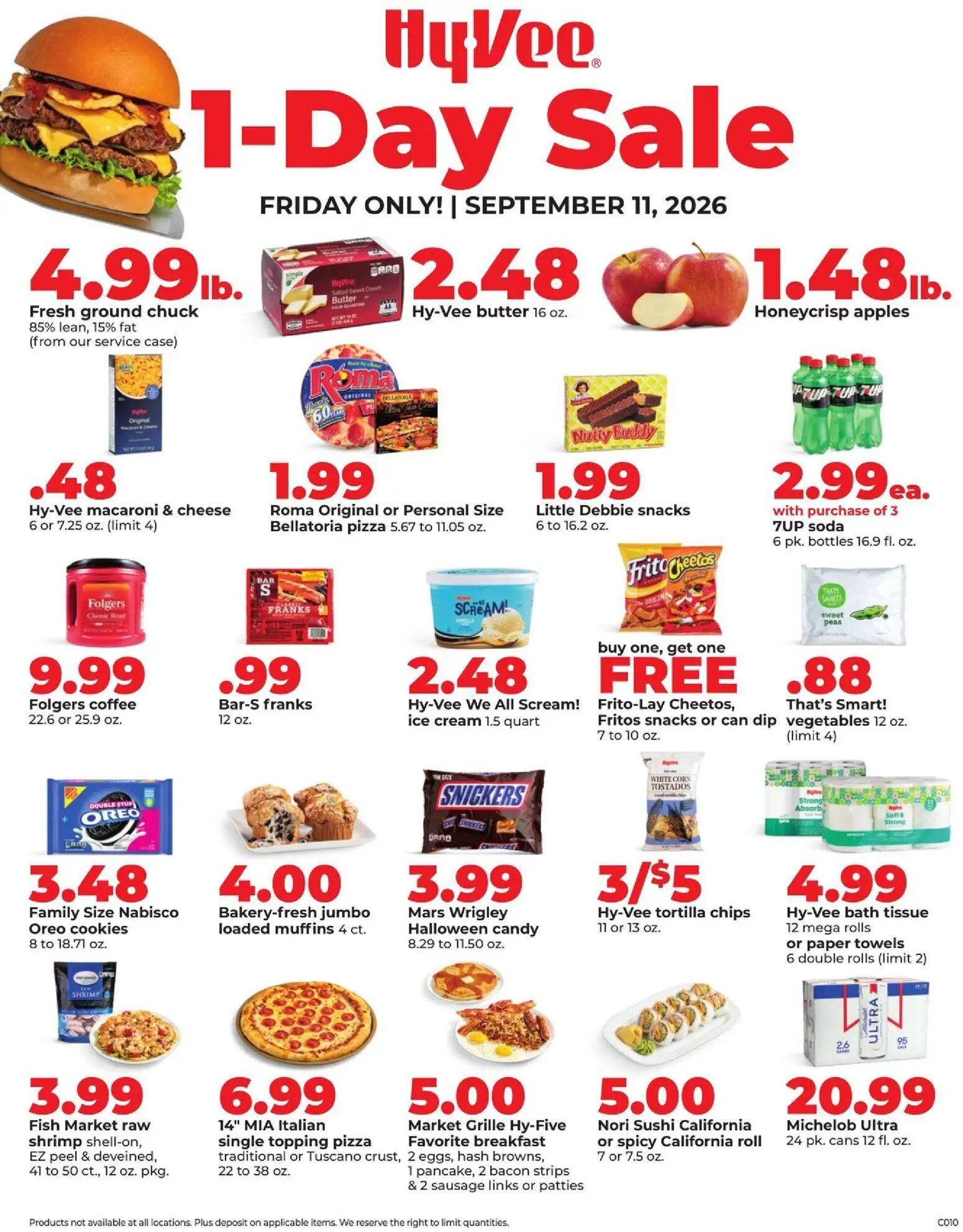hyvee - HyVee Special Sales - 09/11 - 09/11 2026