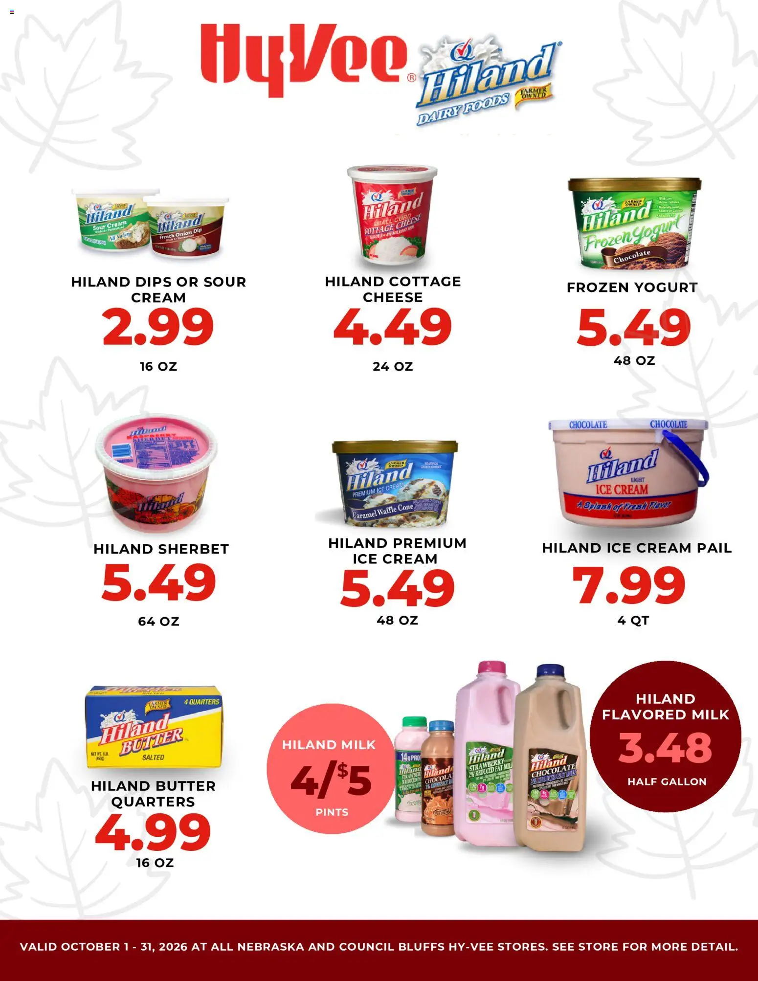 hyvee - HyVee Hiland Month Long - 10/01 - 10/31 2026
