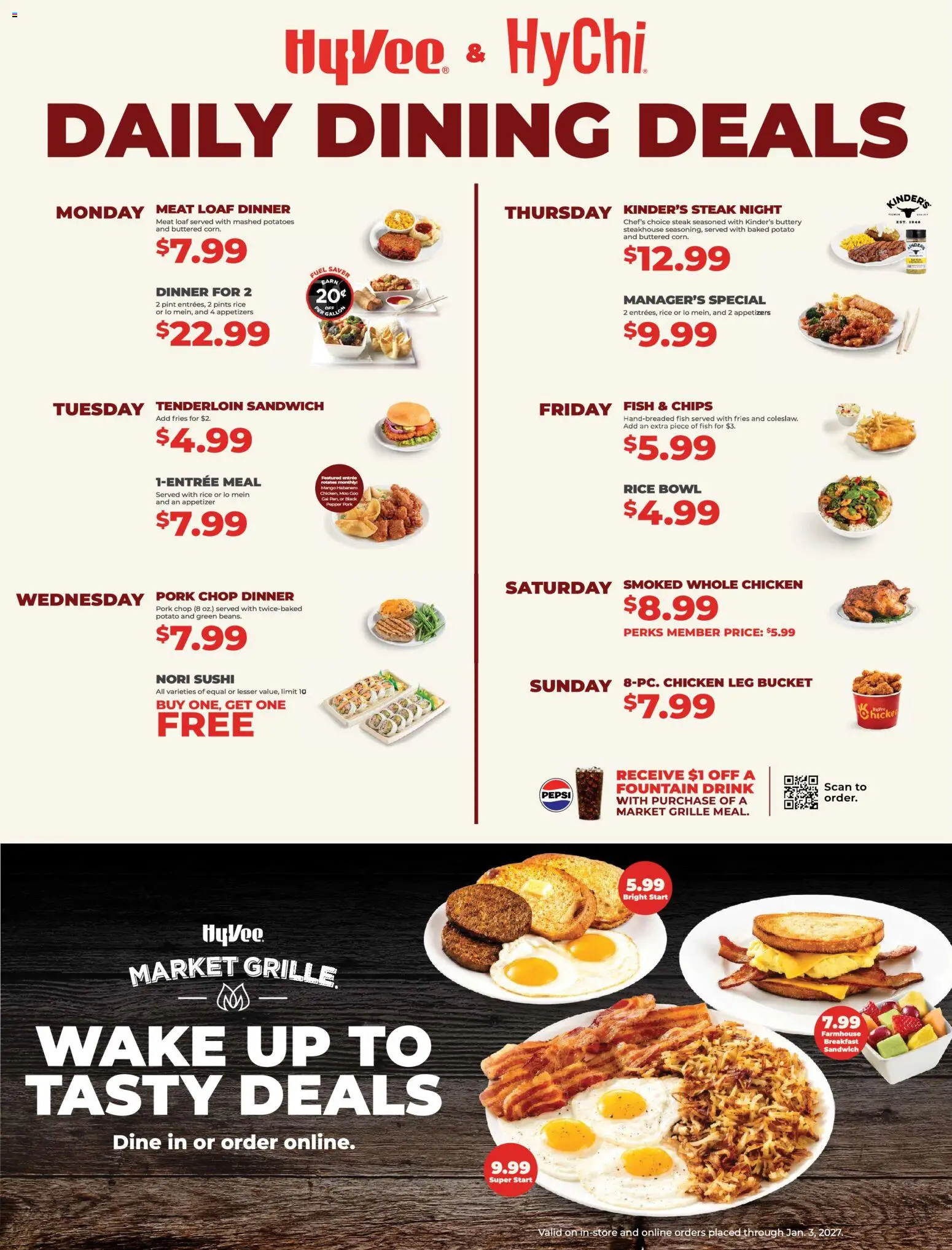 hyvee - HyVee Daily Dining Deals - 10/05 - 01/02 2026