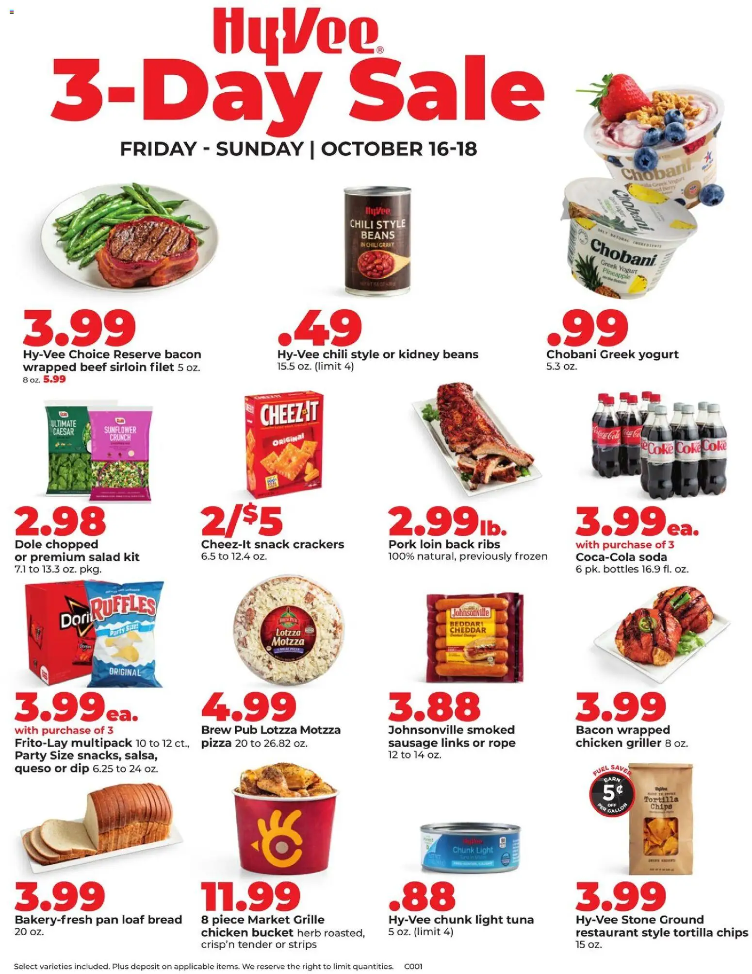 hyvee - HyVee Special Sales - 10/16 - 10/18 2026