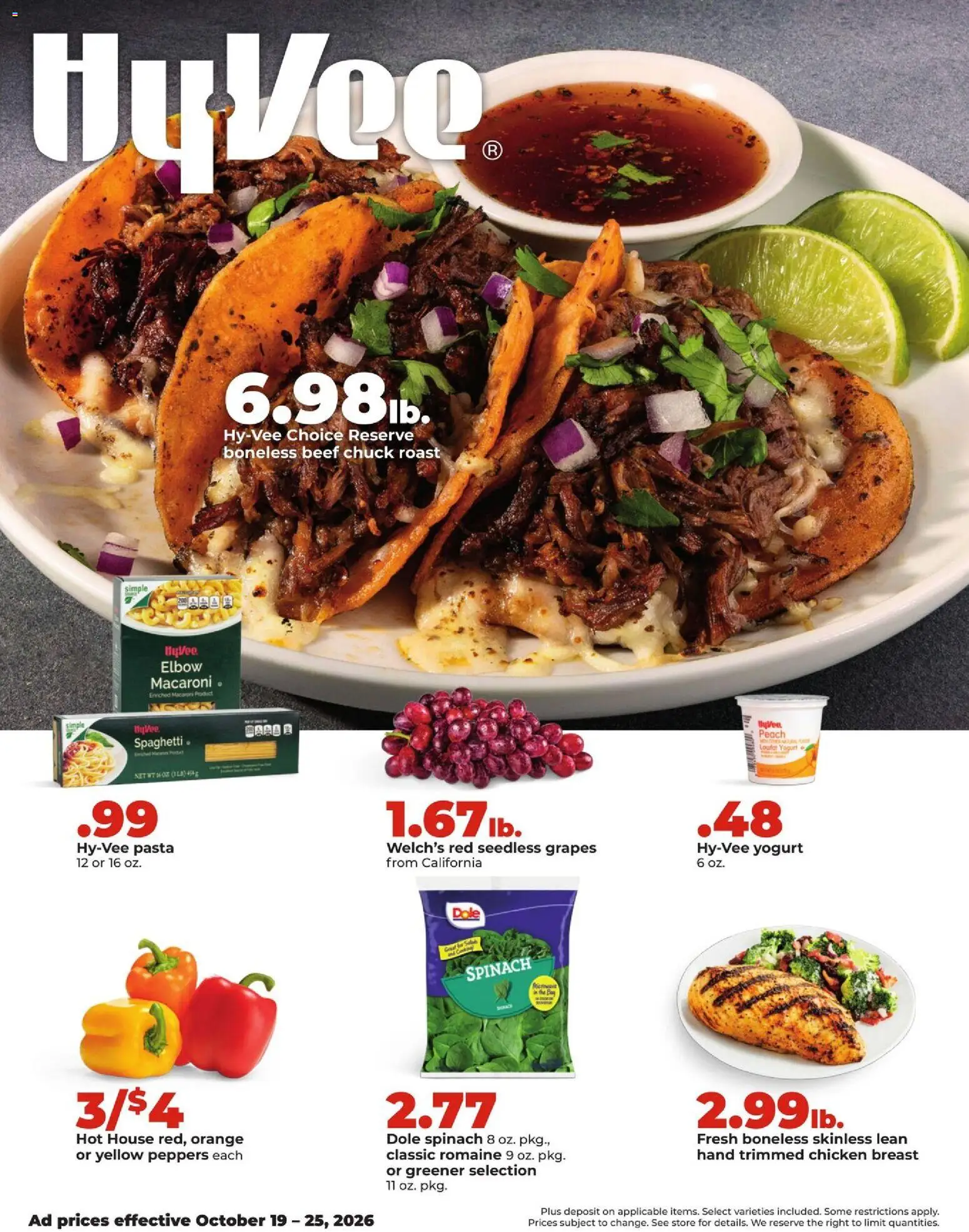 hyvee - HyVee Weekly Ad - 10/19 - 10/25 2026