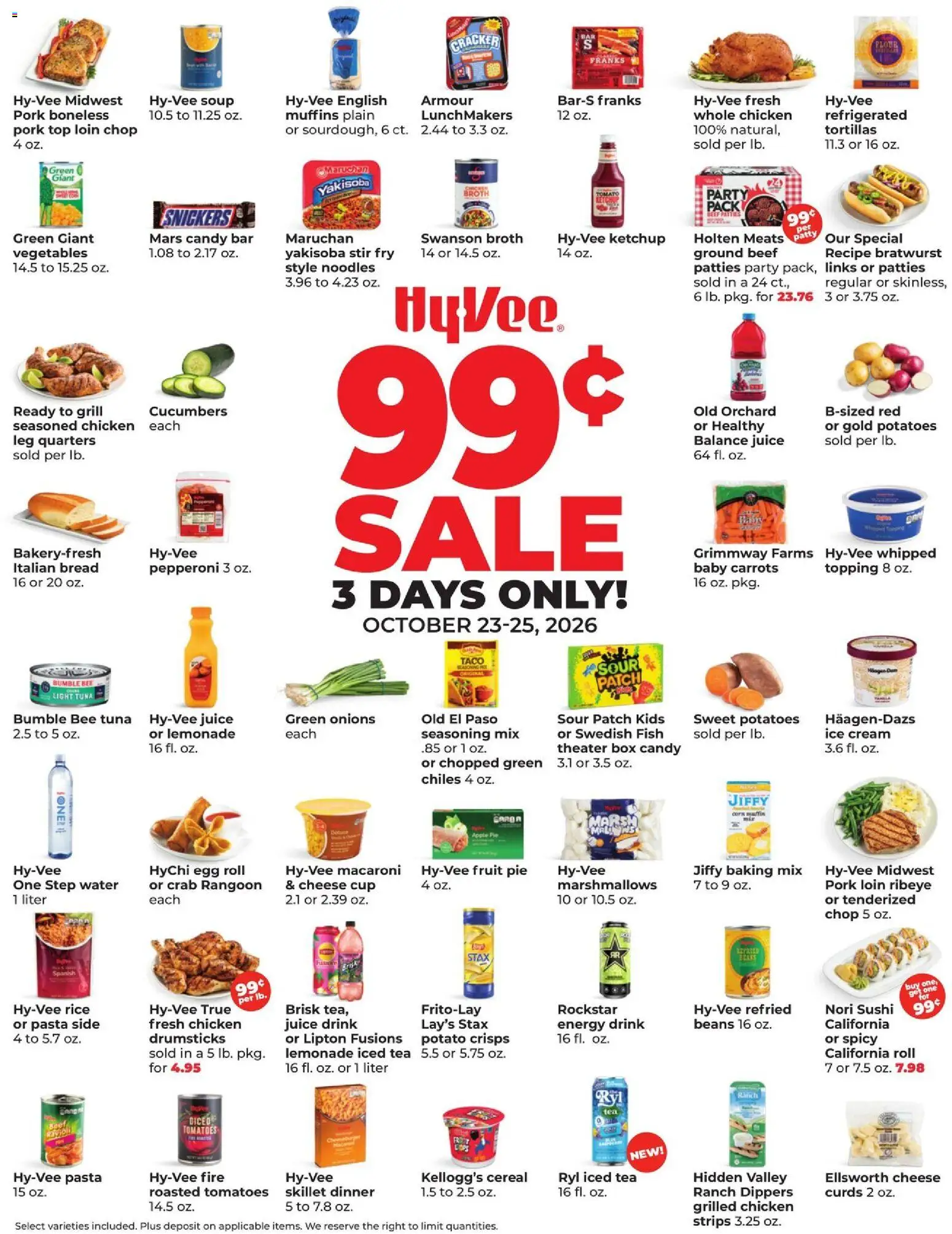 hyvee - HyVee Special Sales - 10/23 - 10/25 2026 - page: 1
