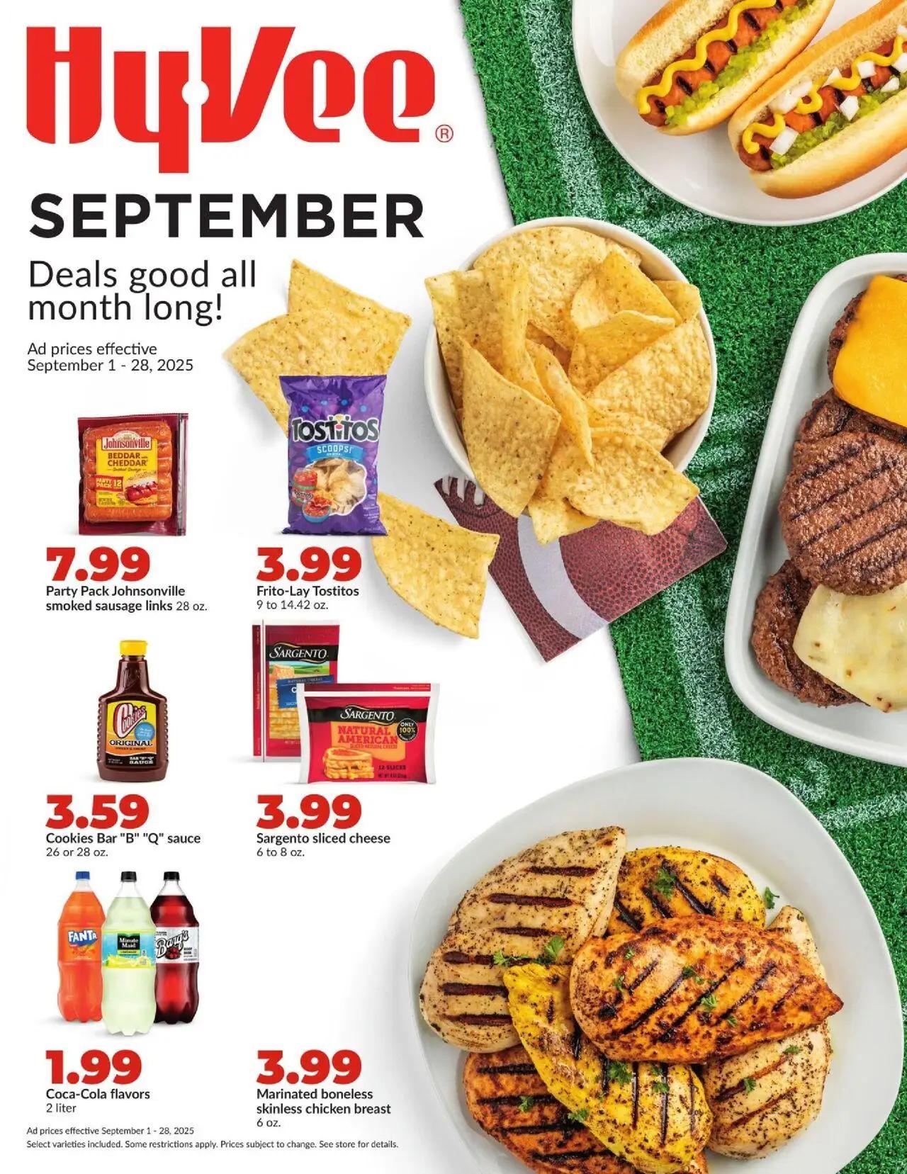 hyvee - HyVee Monthly Ad - 09/01 - 09/28 2025