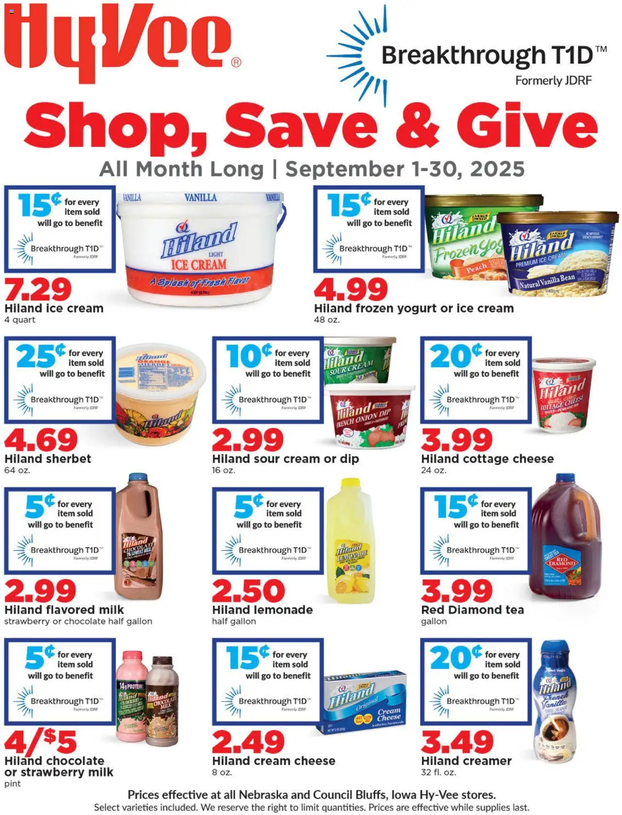 hyvee - HyVee Shop for a Cause - 09/01 - 09/30 2025