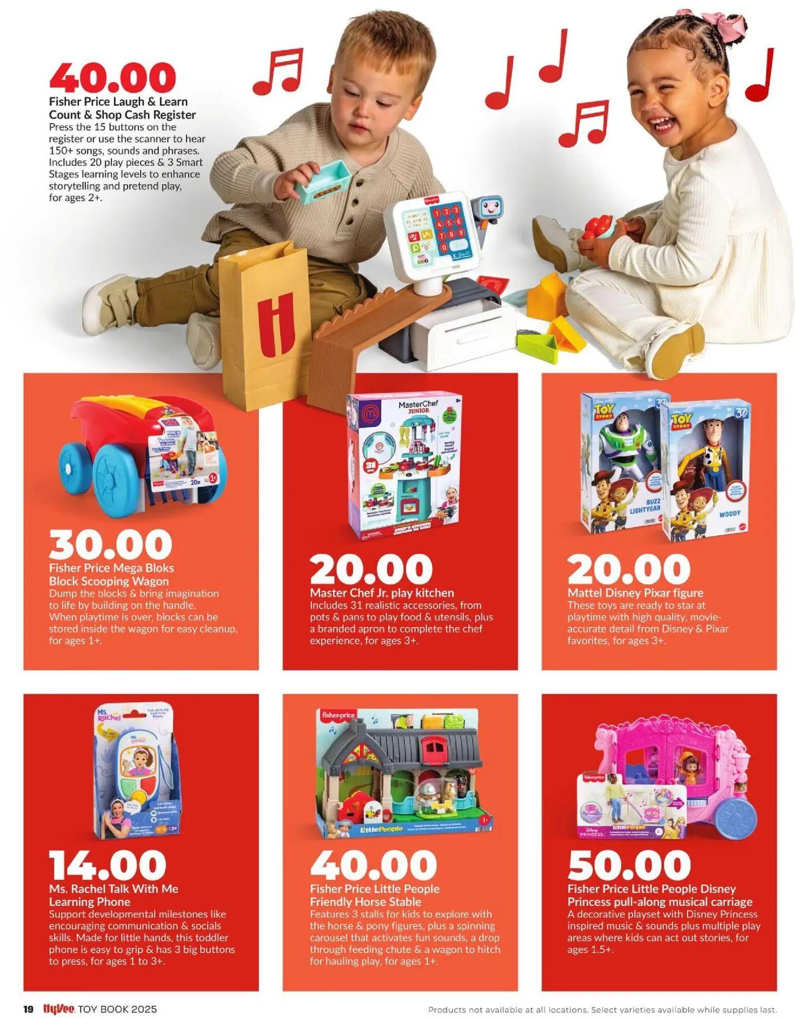 hyvee - HyVee Toy Book - 11/10 - 12/31 2025 - page: 19