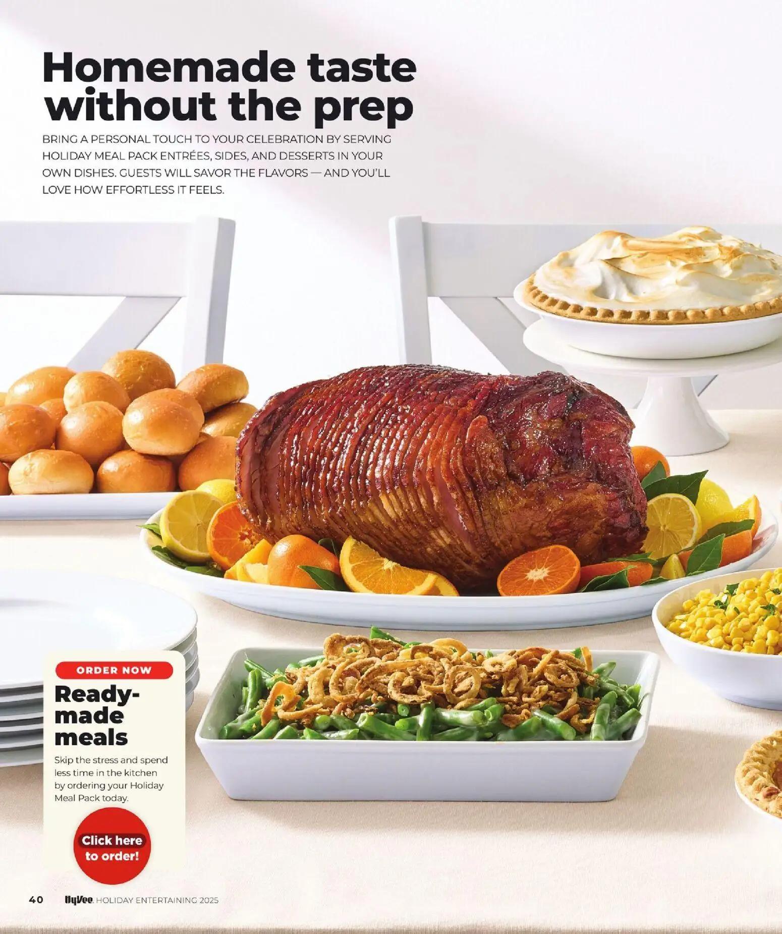 hyvee - HyVee Holiday Entertaining - 11/10 - 12/31 2025 - page: 42
