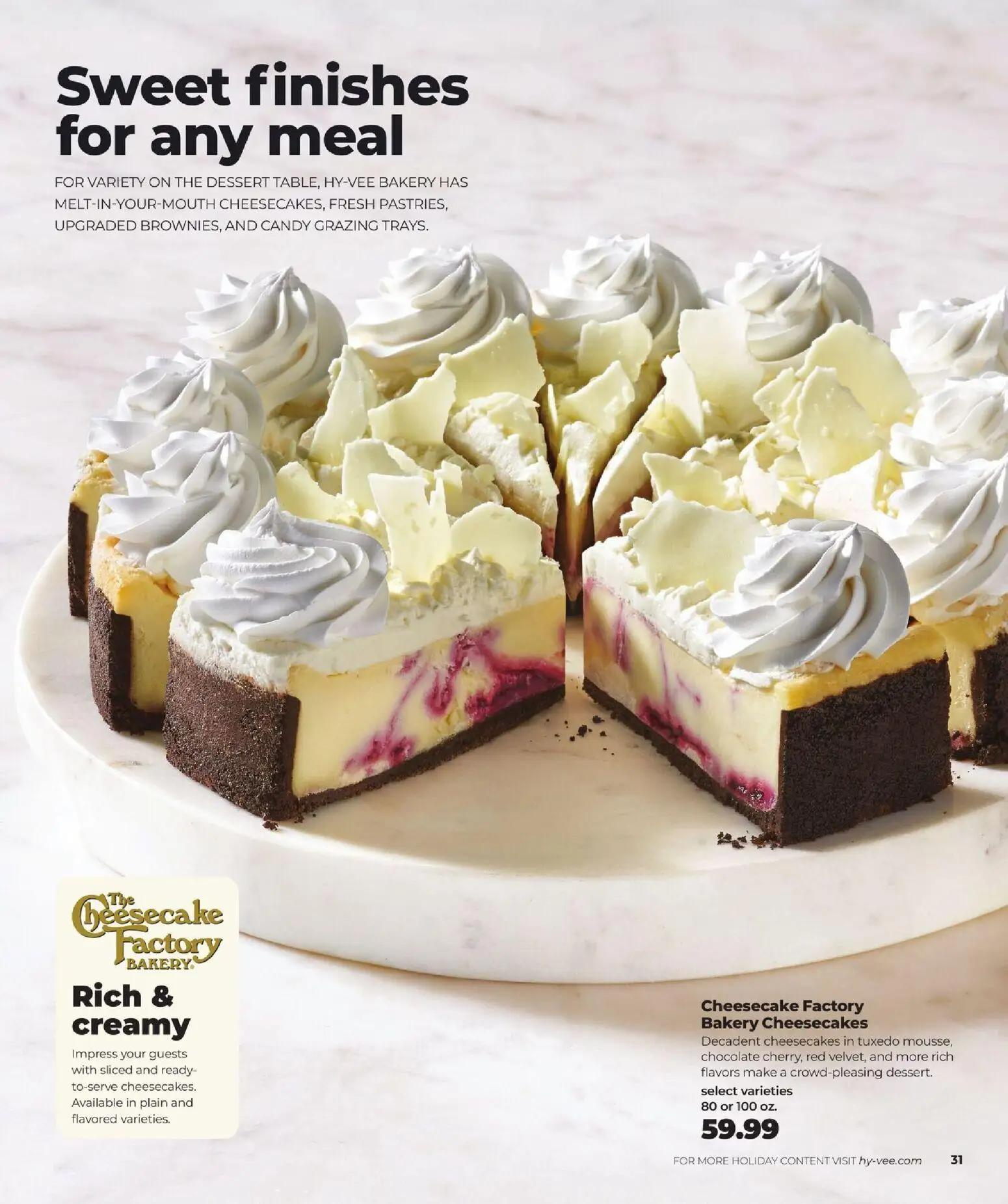 hyvee - HyVee Holiday Entertaining - 11/10 - 12/31 2025 - page: 33
