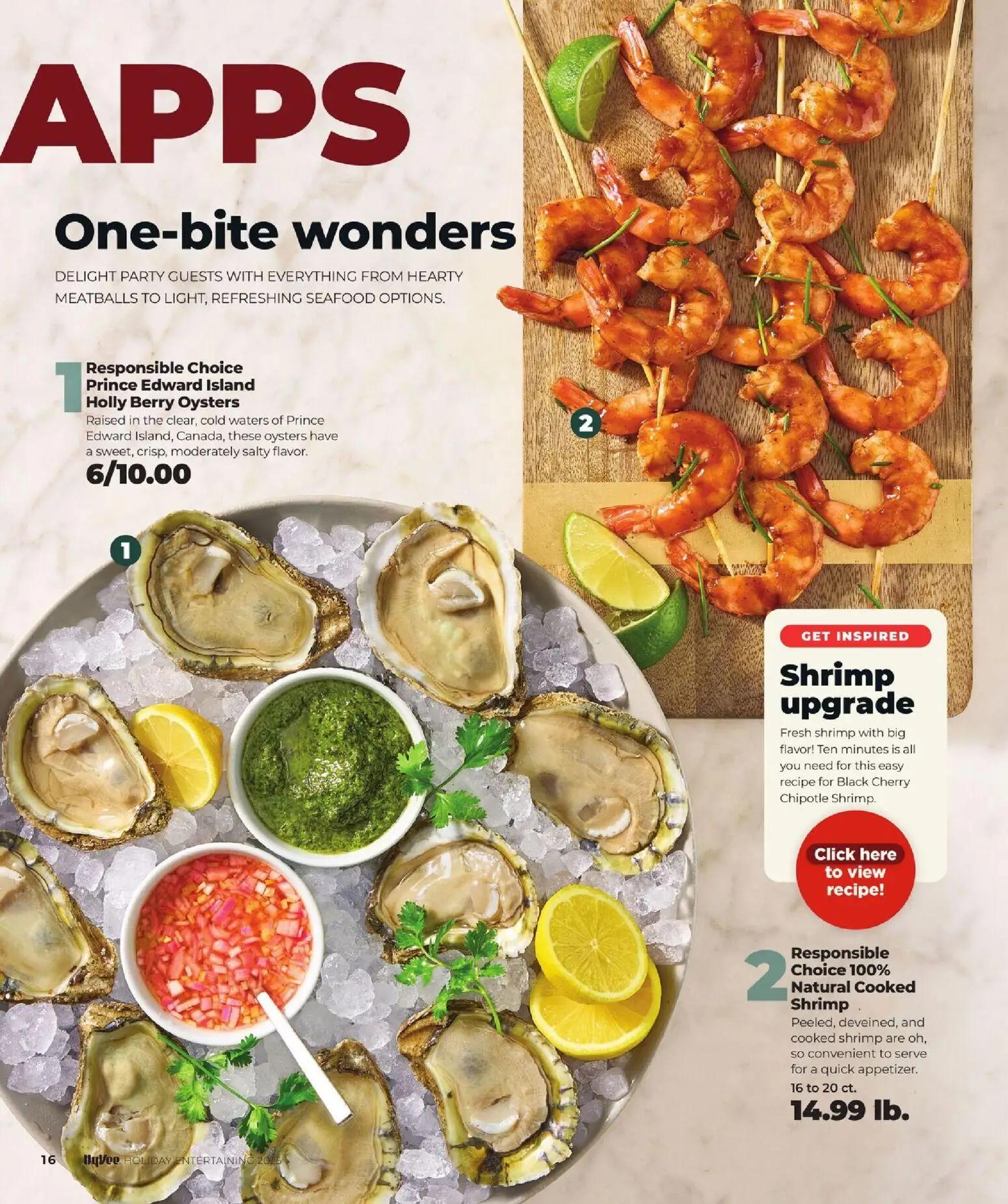 hyvee - HyVee Holiday Entertaining - 11/10 - 12/31 2025 - page: 18