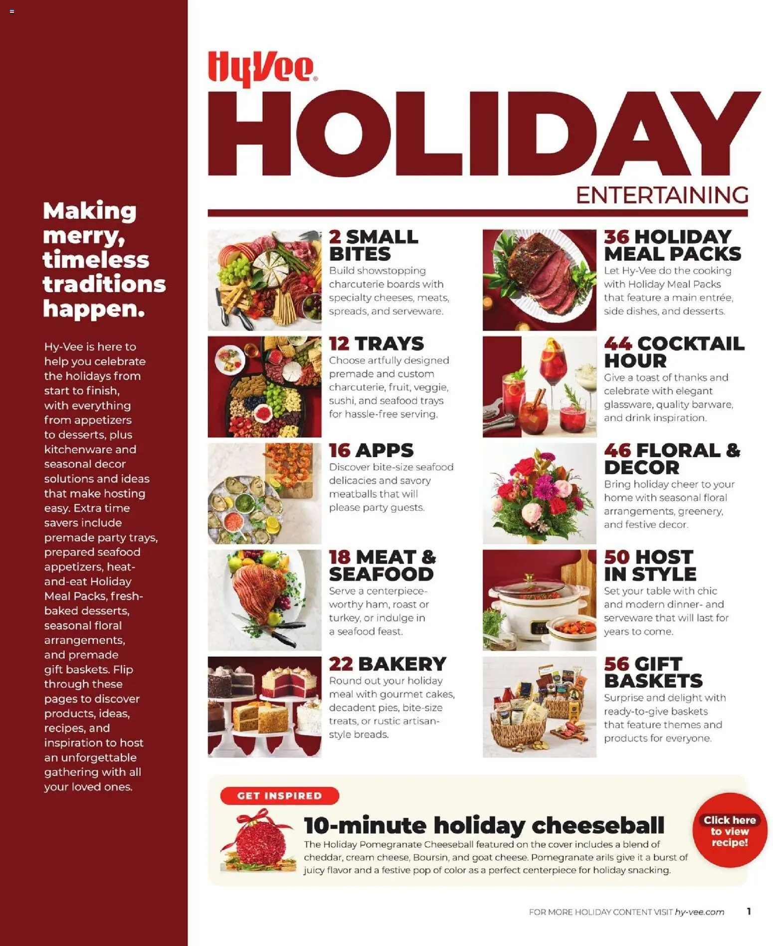 hyvee - HyVee Holiday Entertaining - 11/10 - 12/31 2025 - page: 3