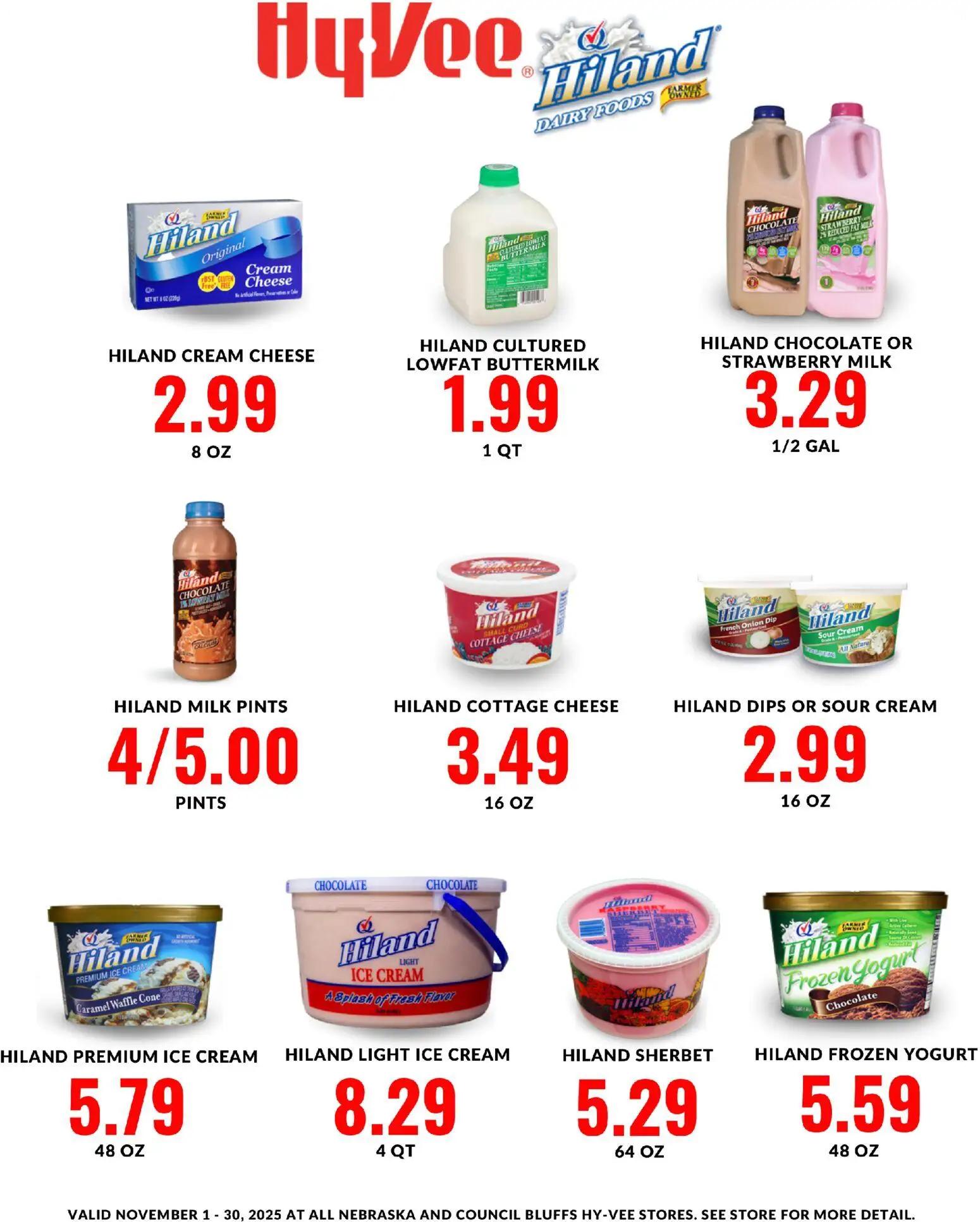 hyvee - HyVee Hiland Monthlong - 11/01 - 11/30 2025