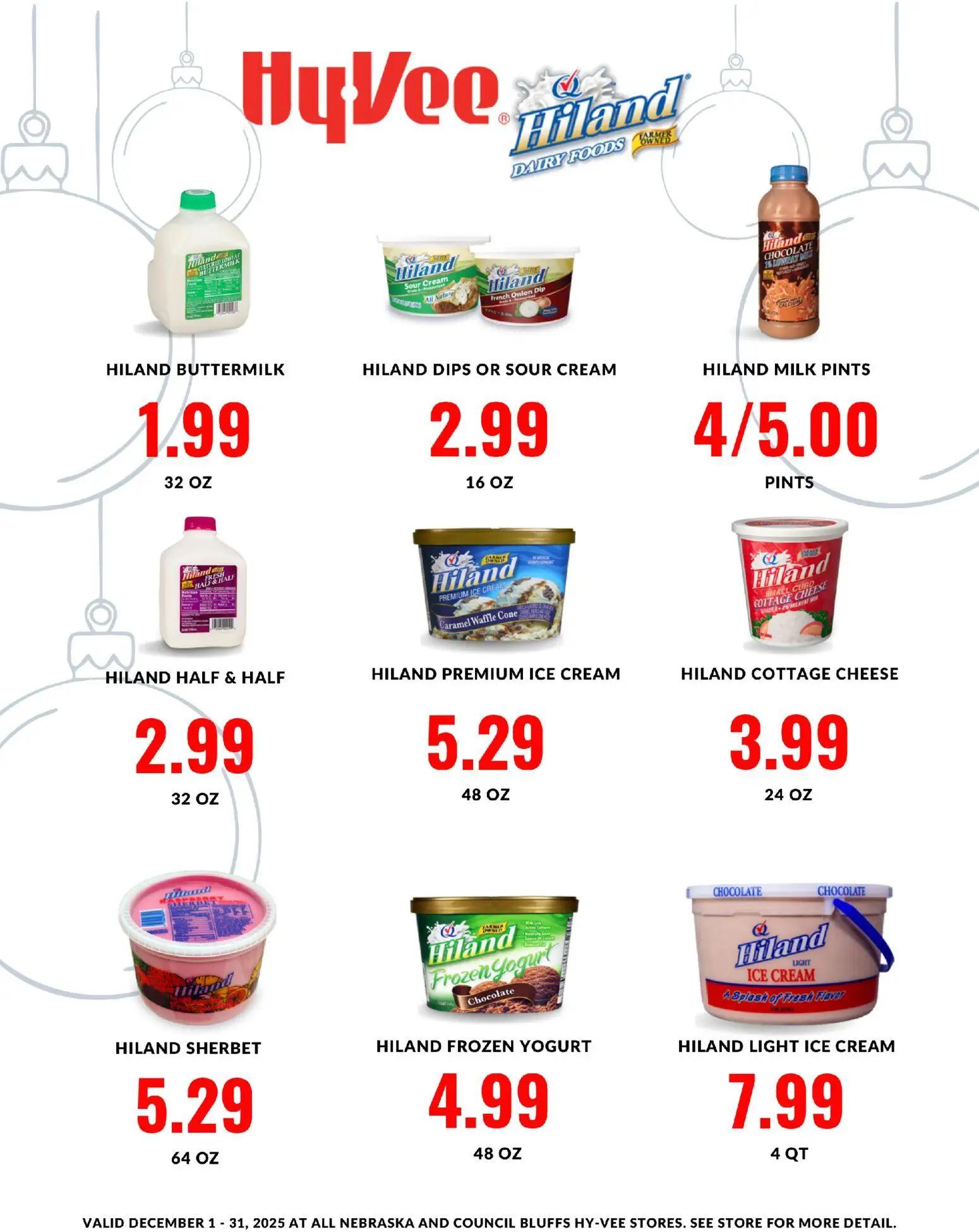 hyvee - HyVee Hiland Monthlong - 12/01 - 12/31 2025