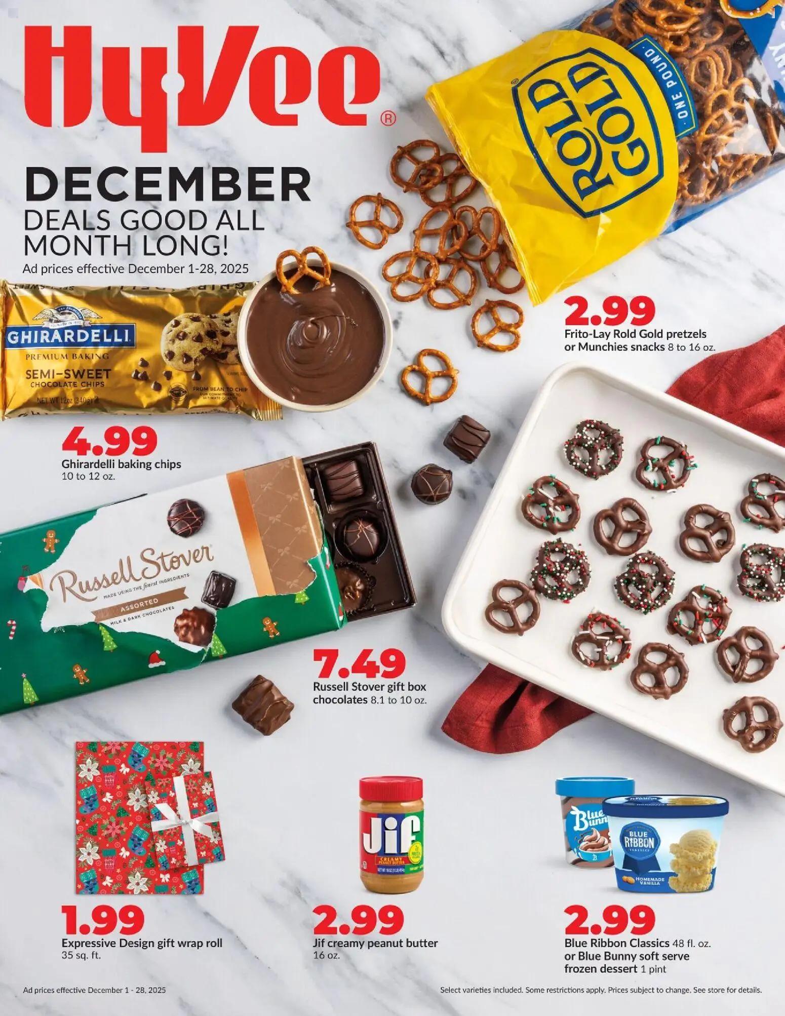 hyvee - HyVee Deals Good All Month Long - 12/01 - 12/29 2025