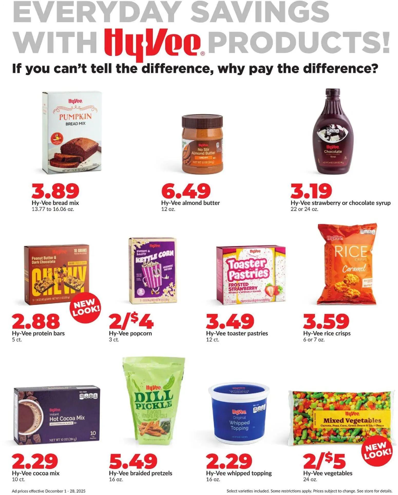 hyvee - HyVee Deals Good All Month Long - 12/01 - 12/29 2025 - page: 6