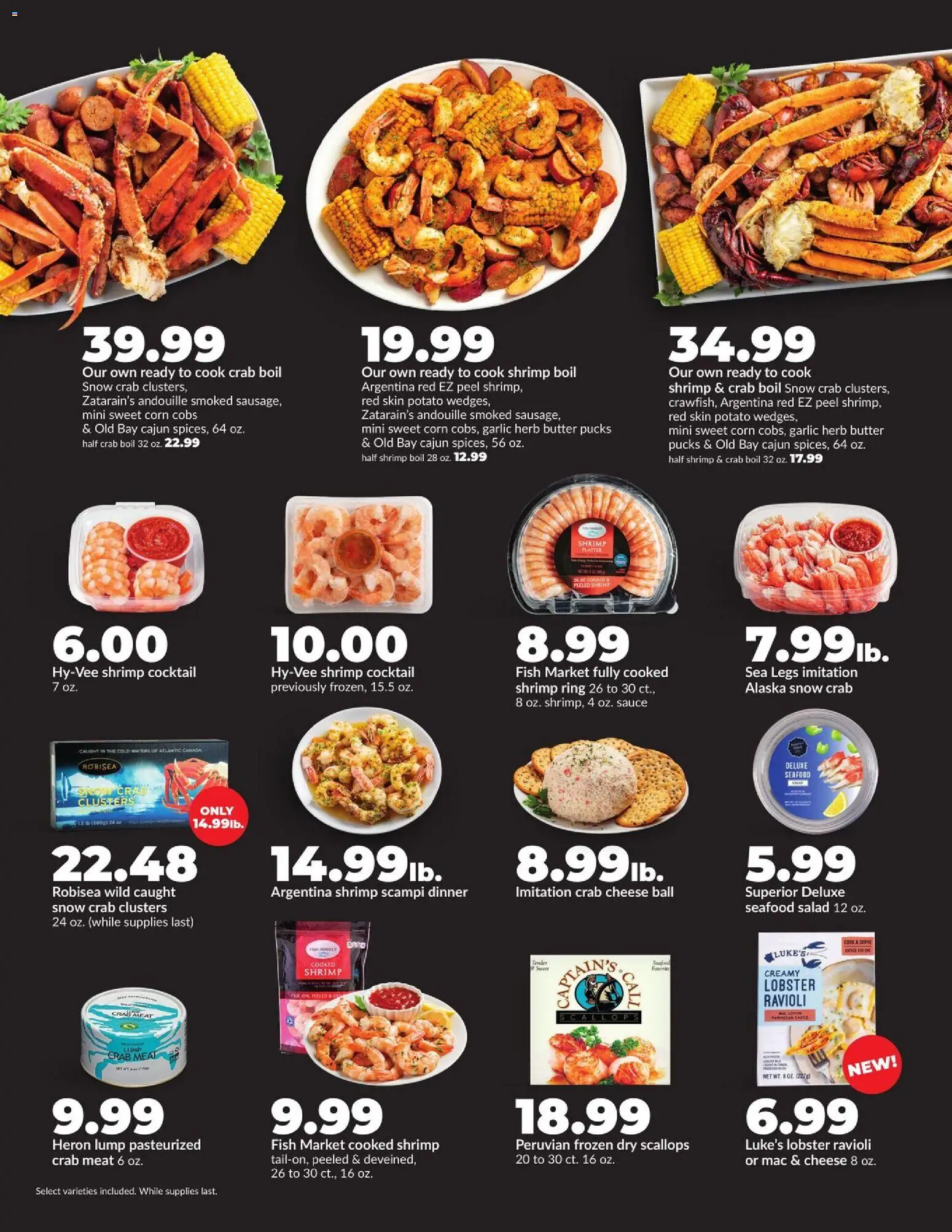 hyvee - HyVee Crab & Seafood Sale - 12/01/2025 - 01/05/2026 2025 - page: 2