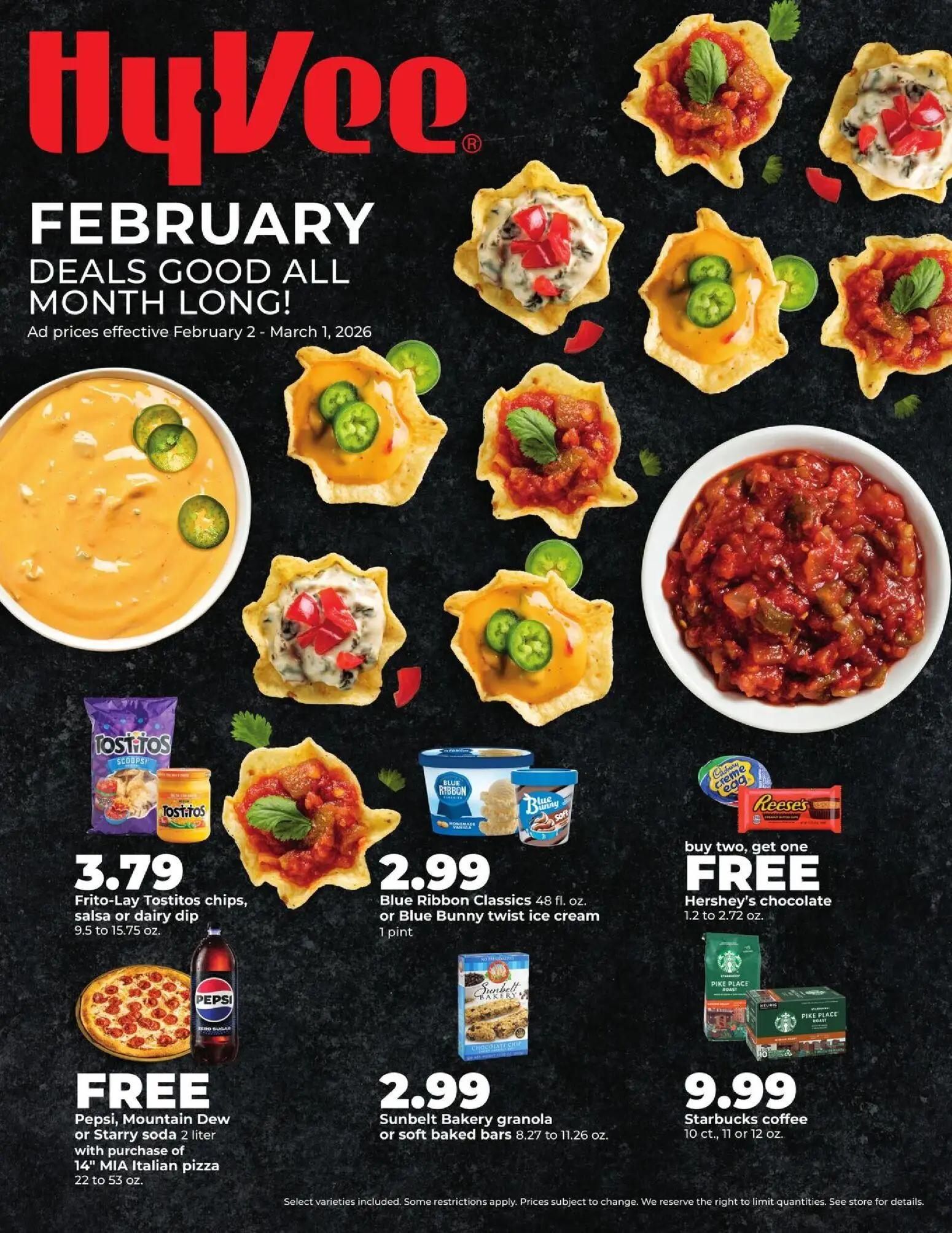 hyvee - HyVee Deals Good All Month Long - 02/02 - 03/01 2026
