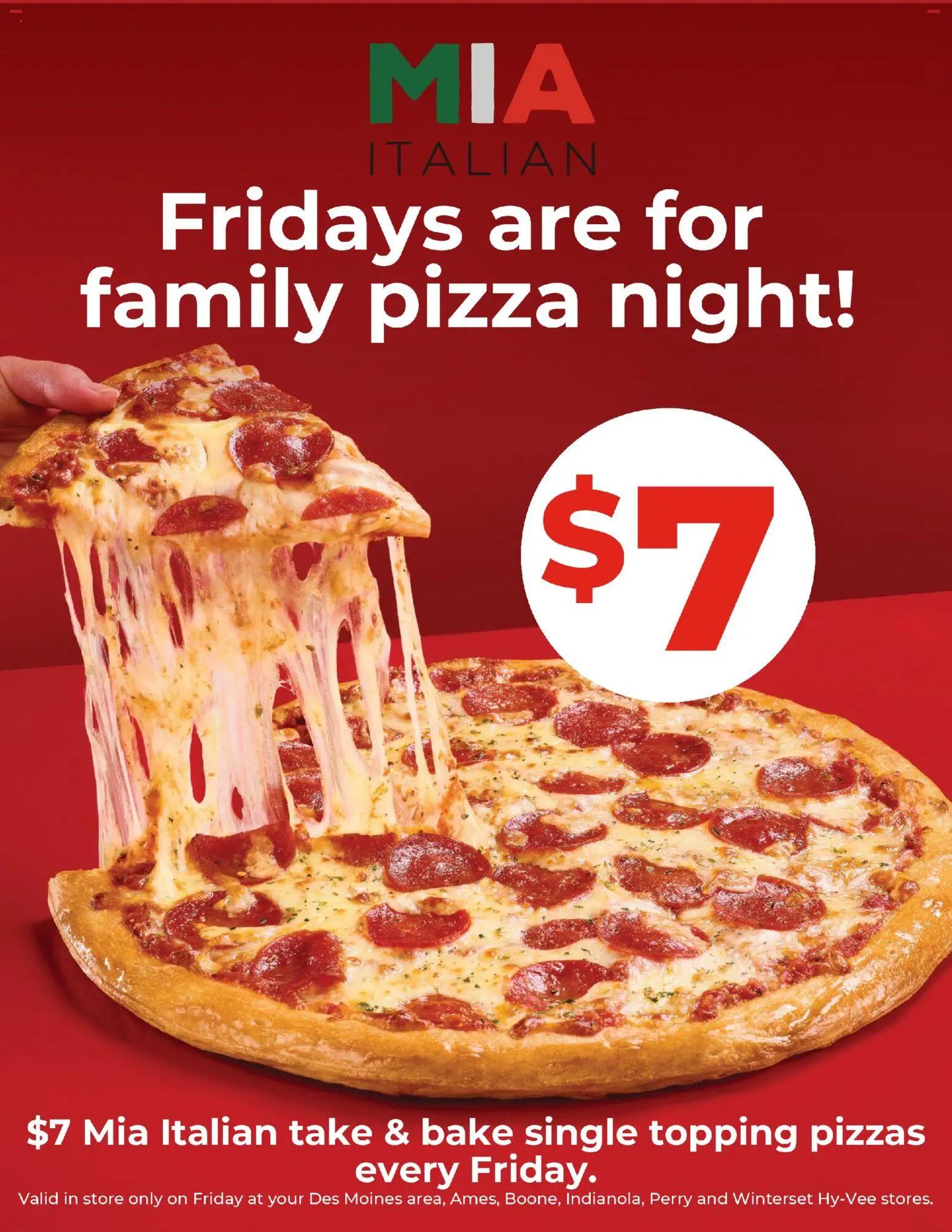hyvee - HyVee MIA Pizza - Friday Special - 03/15 - 03/27 2026 - page: 1