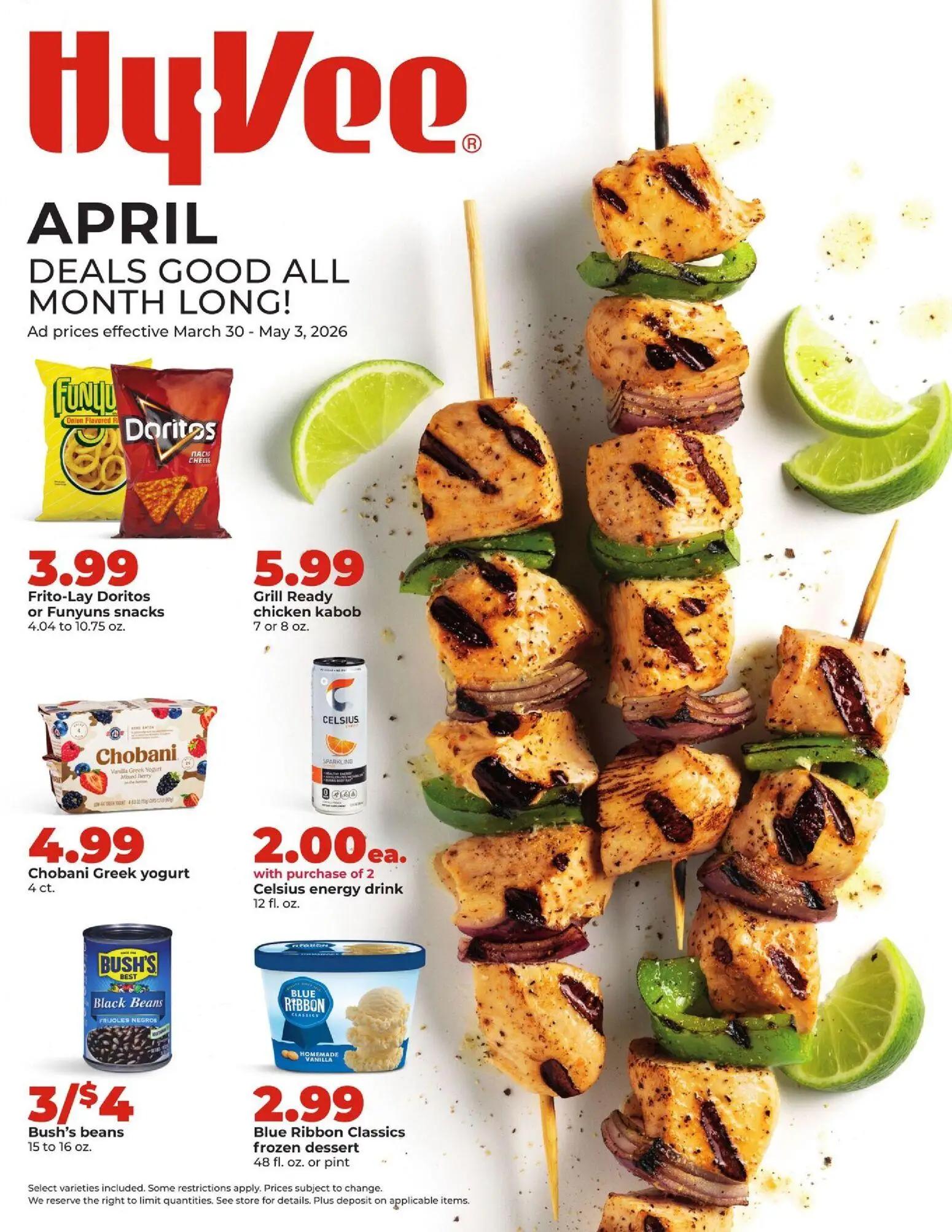 hyvee - HyVee Monthly - 03/30 - 05/03 2026